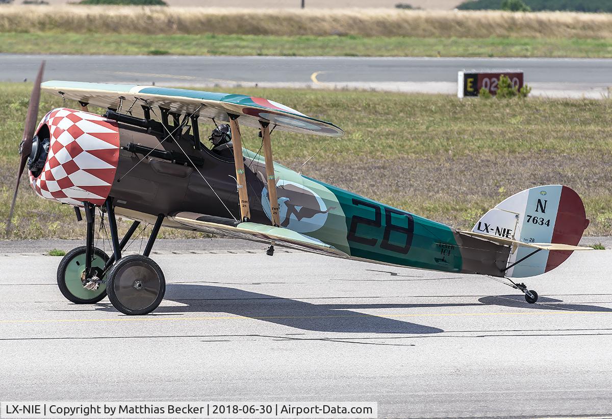 LX-NIE, 2011 Nieuport 28 C.1 Replica C/N 100, LX-NIE