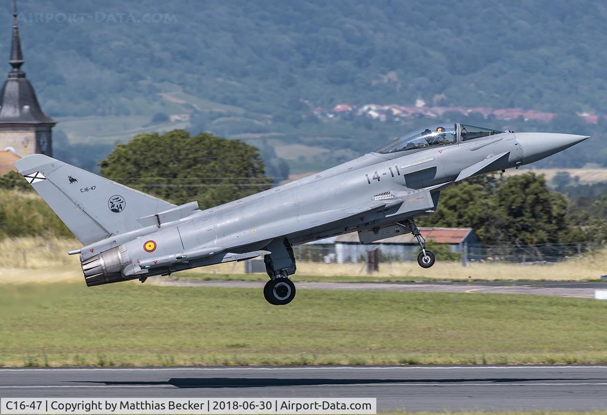 C16-47, Eurofighter EF-2000 Typhoon S C/N SS028, C.16-47
