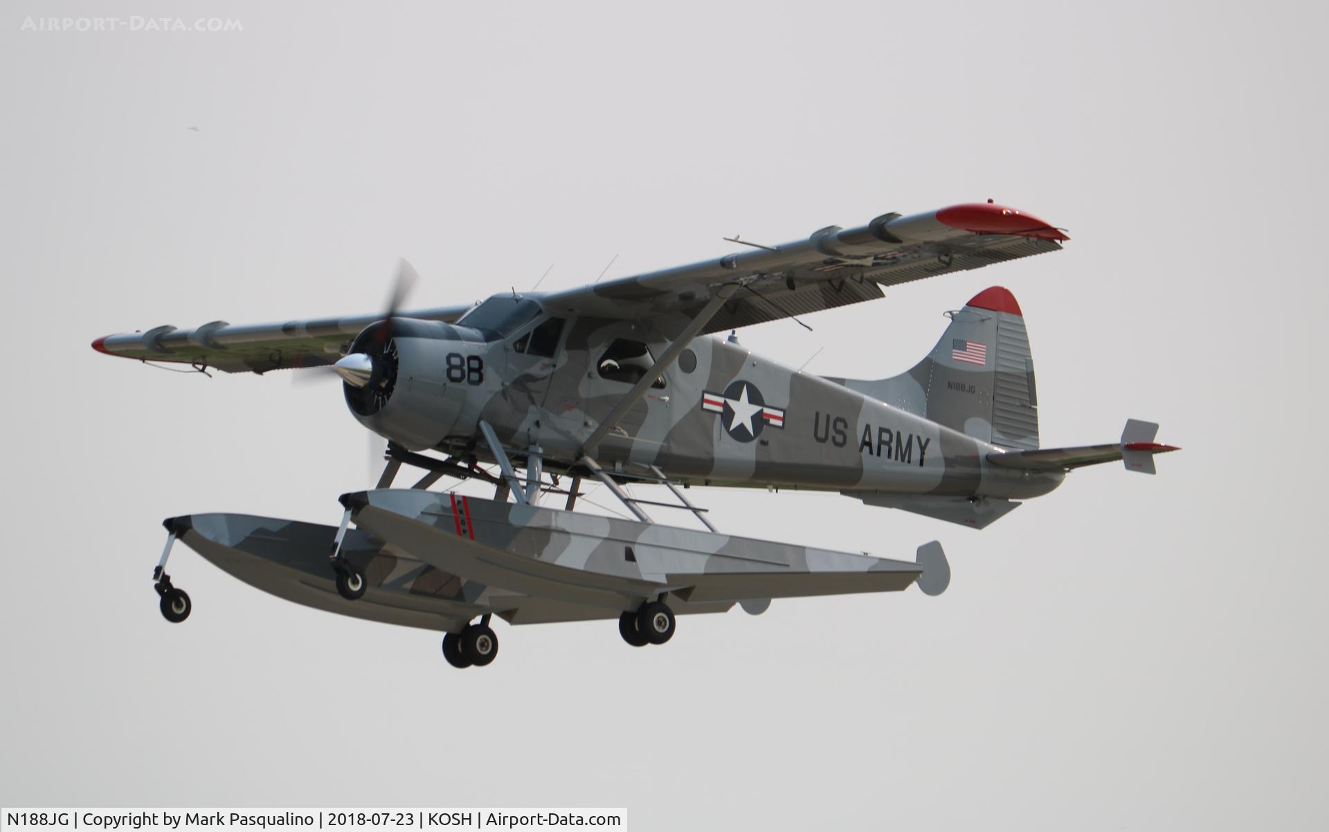 N188JG, 1957 De Havilland Canada U-6A Beaver C/N 1103, De Haviland Canada U-6A