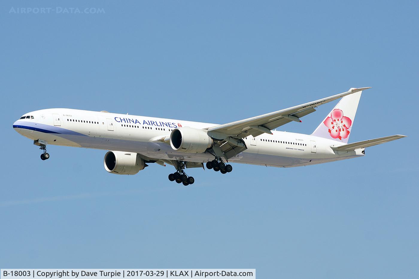 B-18003, 2015 Boeing 777-309/ER C/N 43977, No comment.