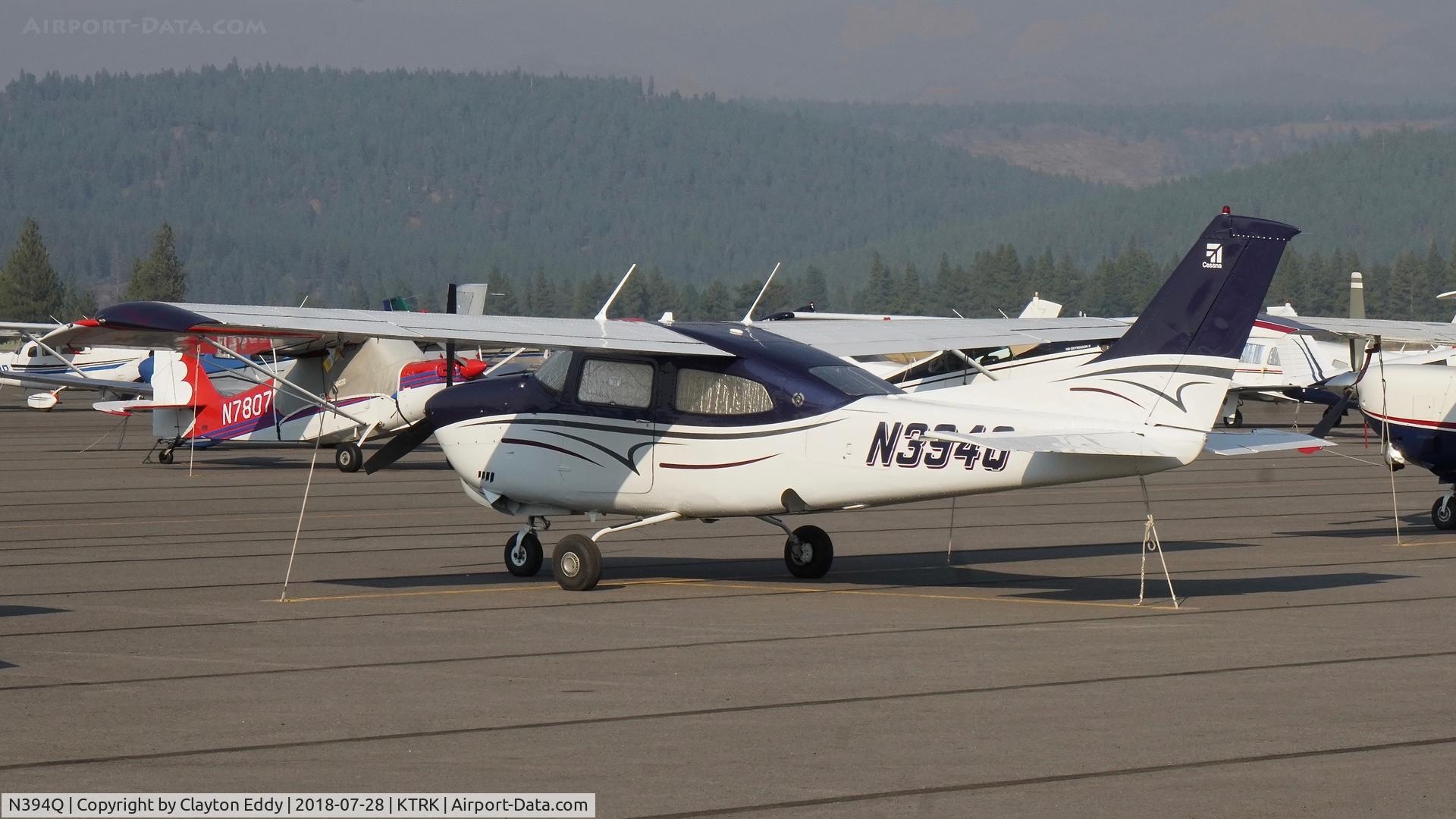 N394Q, 1979 Cessna T210N Turbo Centurion Turbo Centurion C/N 21063110, Truckee Airport California 2018.
