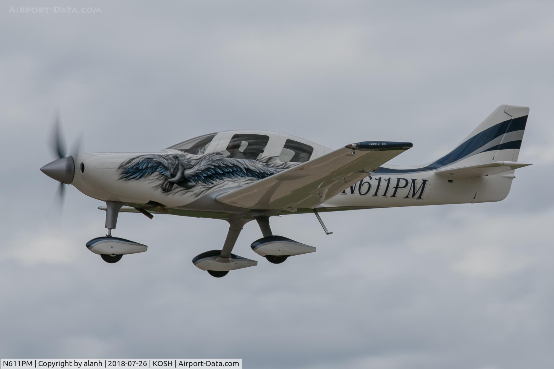 N611PM, 2005 Lancair ES C/N ES-117, At AirVenture 2018