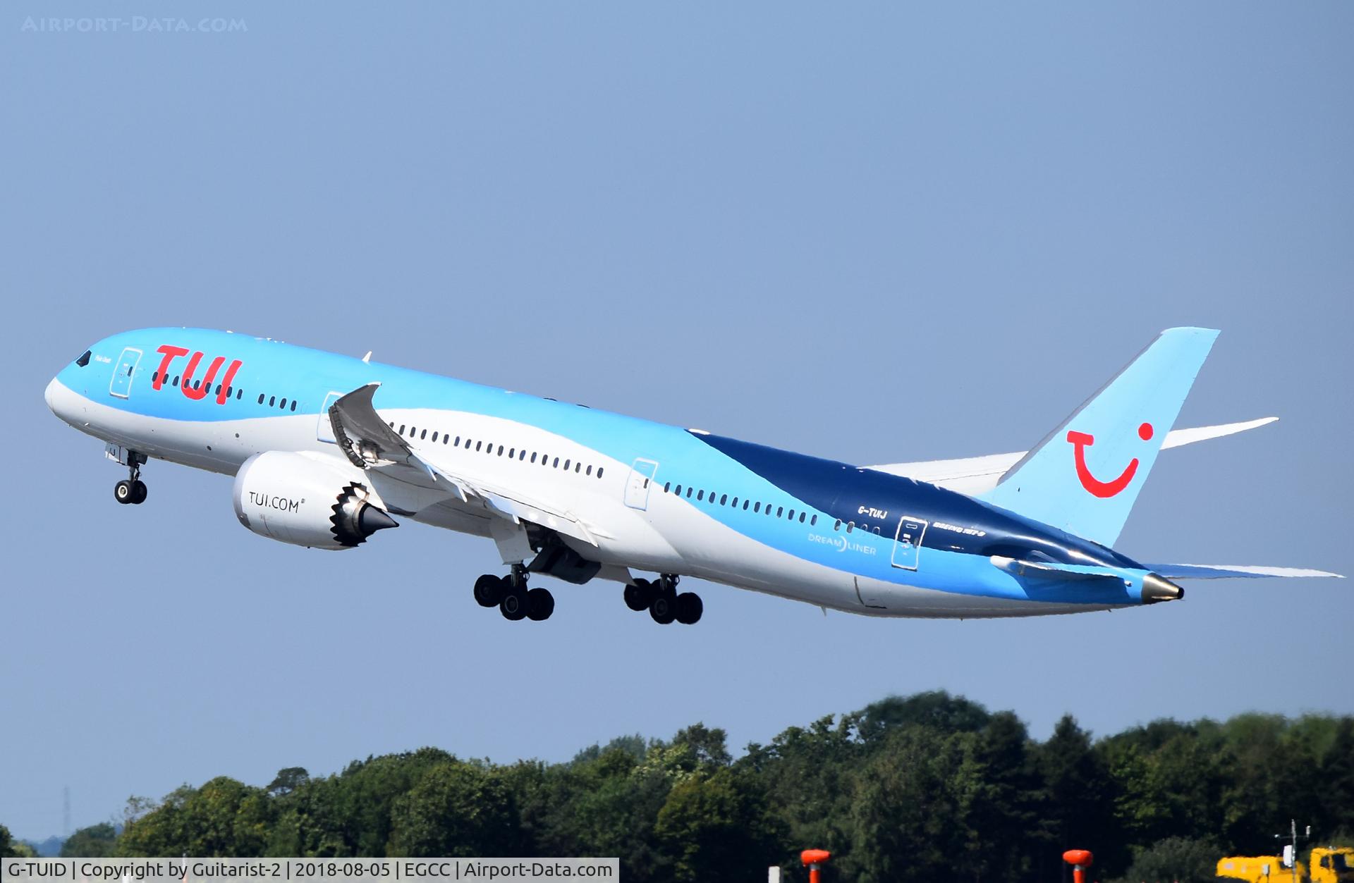 G-TUID, 2013 Boeing 787-8 Dreamliner C/N 36424, At Manchester