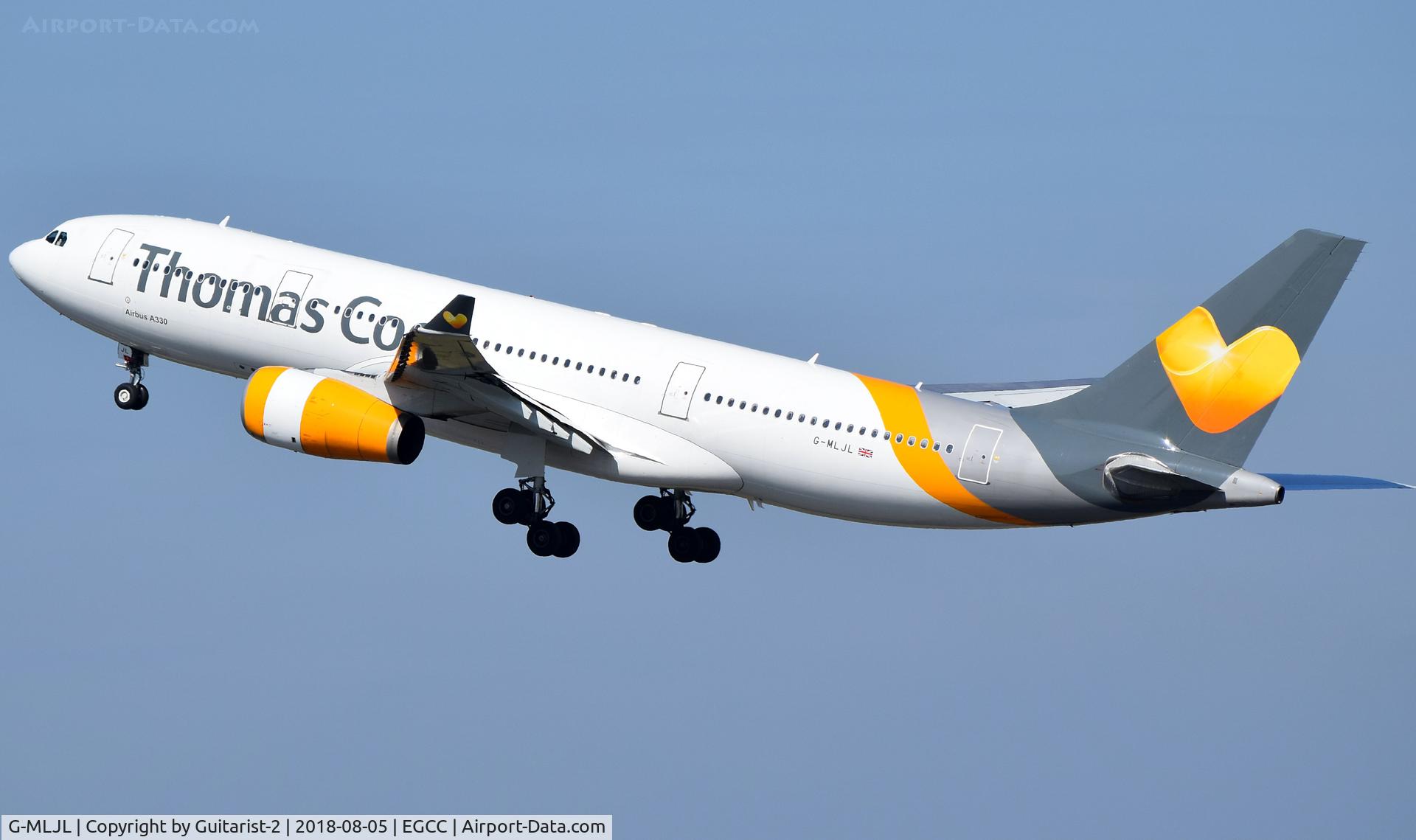 G-MLJL, 1999 Airbus A330-243 C/N 254, At Manchester