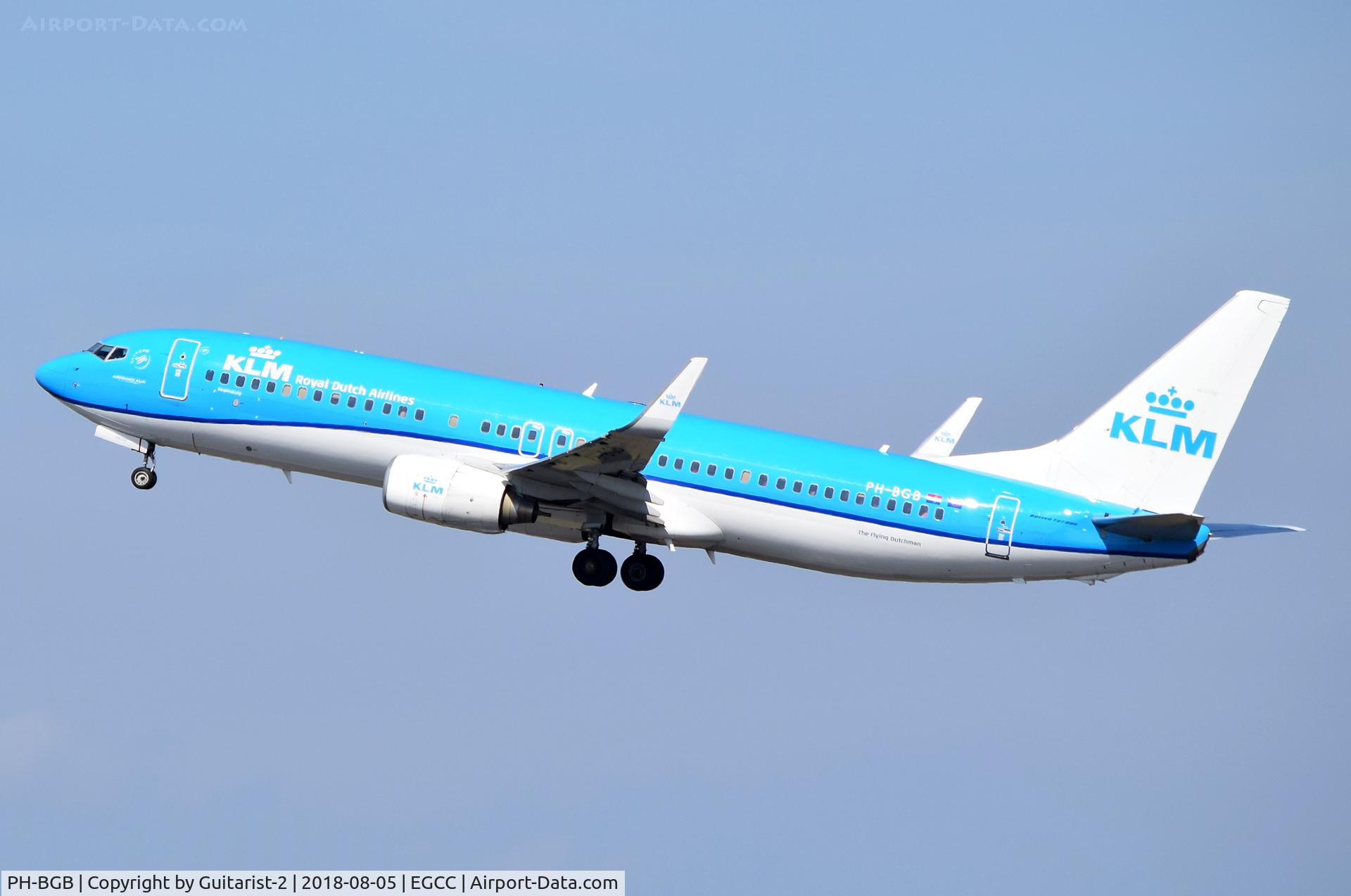 PH-BGB, 2008 Boeing 737-8K2 C/N 37594, At Manchester