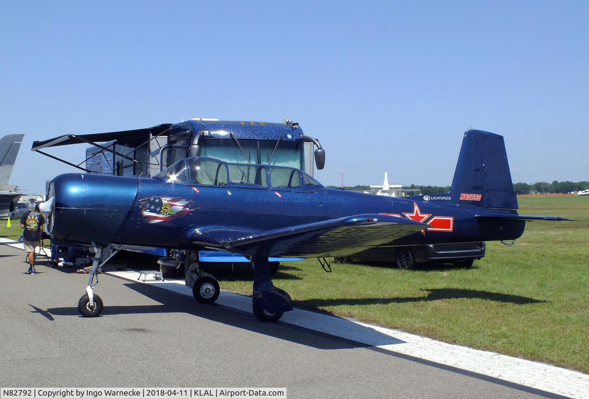 N82792, 1976 Nanchang CJ-6A C/N 2932018, Nanchang CJ-6A at 2018 Sun 'n Fun, Lakeland FL