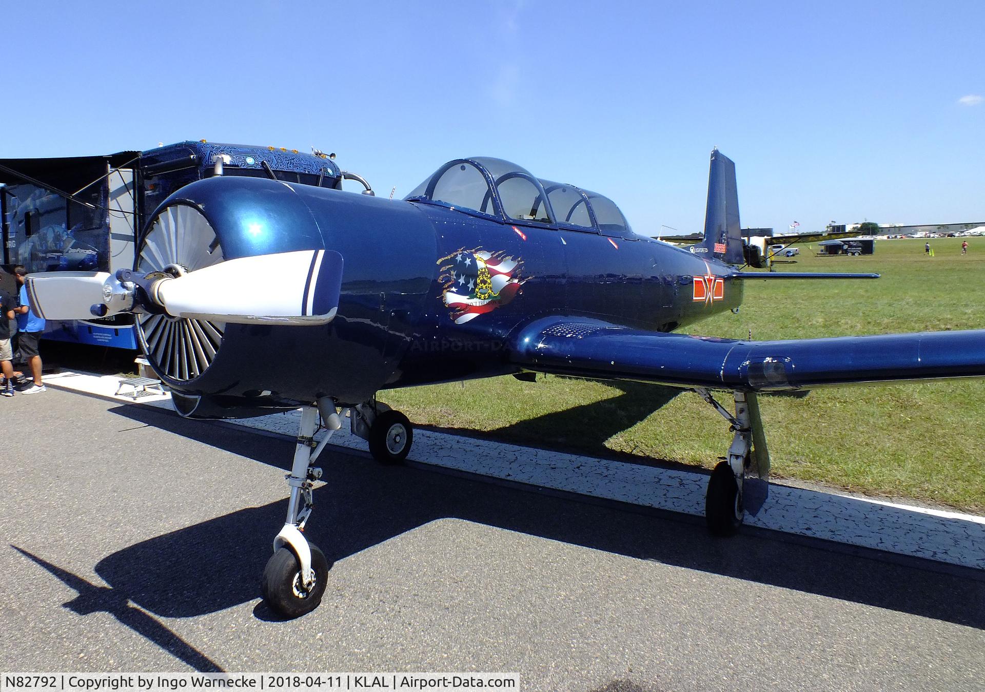 N82792, 1976 Nanchang CJ-6A C/N 2932018, Nanchang CJ-6A at 2018 Sun 'n Fun, Lakeland FL
