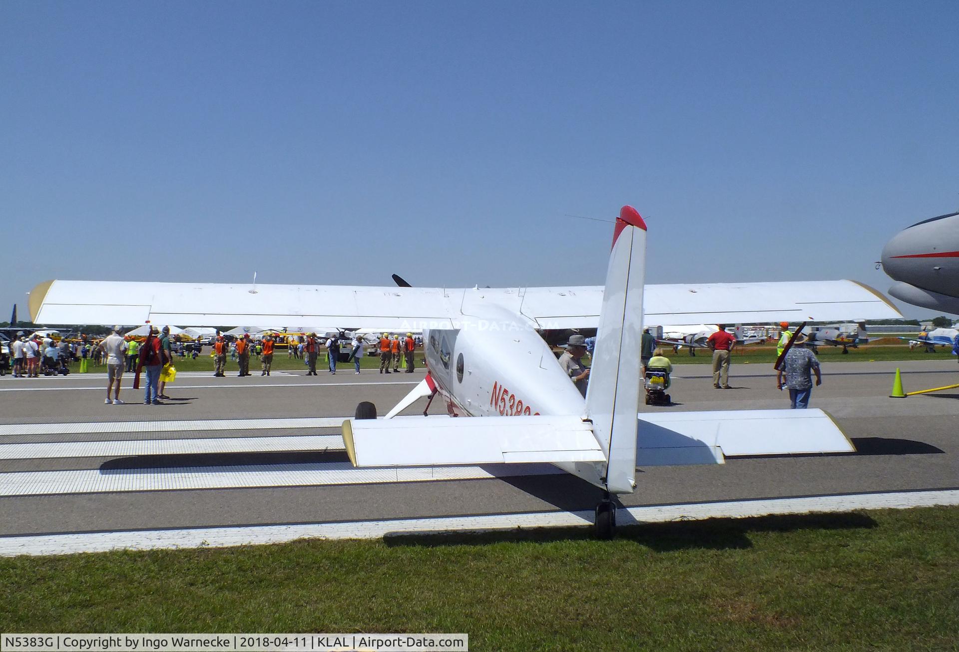 N5383G, 1967 Helio H-295/U10D C/N 1249, Helio H-295 (U-10D) Super Courier at 2018 Sun 'n Fun, Lakeland FL