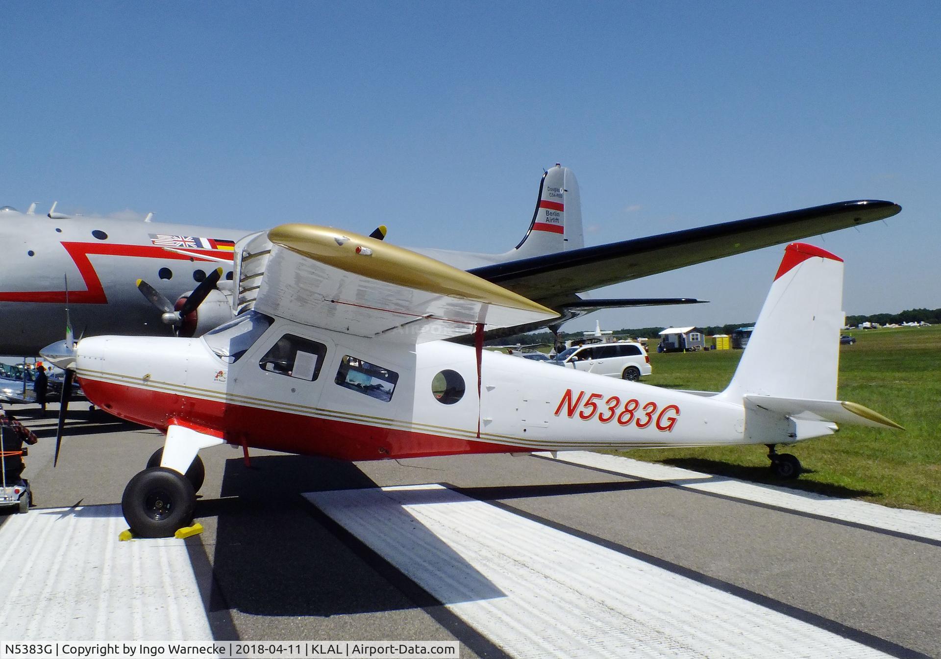 N5383G, 1967 Helio H-295/U10D C/N 1249, Helio H-295 (U-10D) Super Courier at 2018 Sun 'n Fun, Lakeland FL