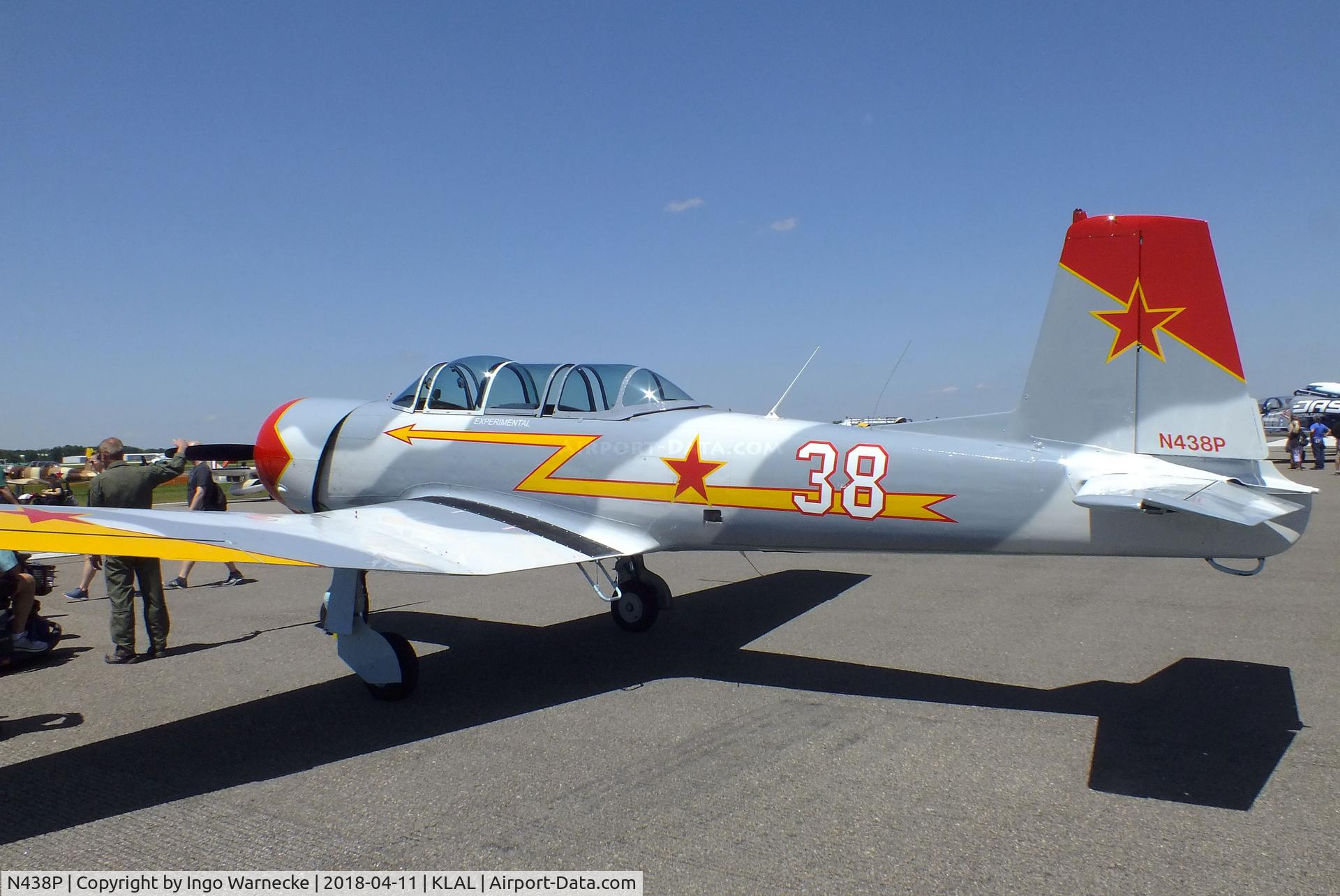 N438P, Nanchang CJ-6A C/N 4632017, Nanchang CJ-6A at 2018 Sun 'n Fun, Lakeland FL