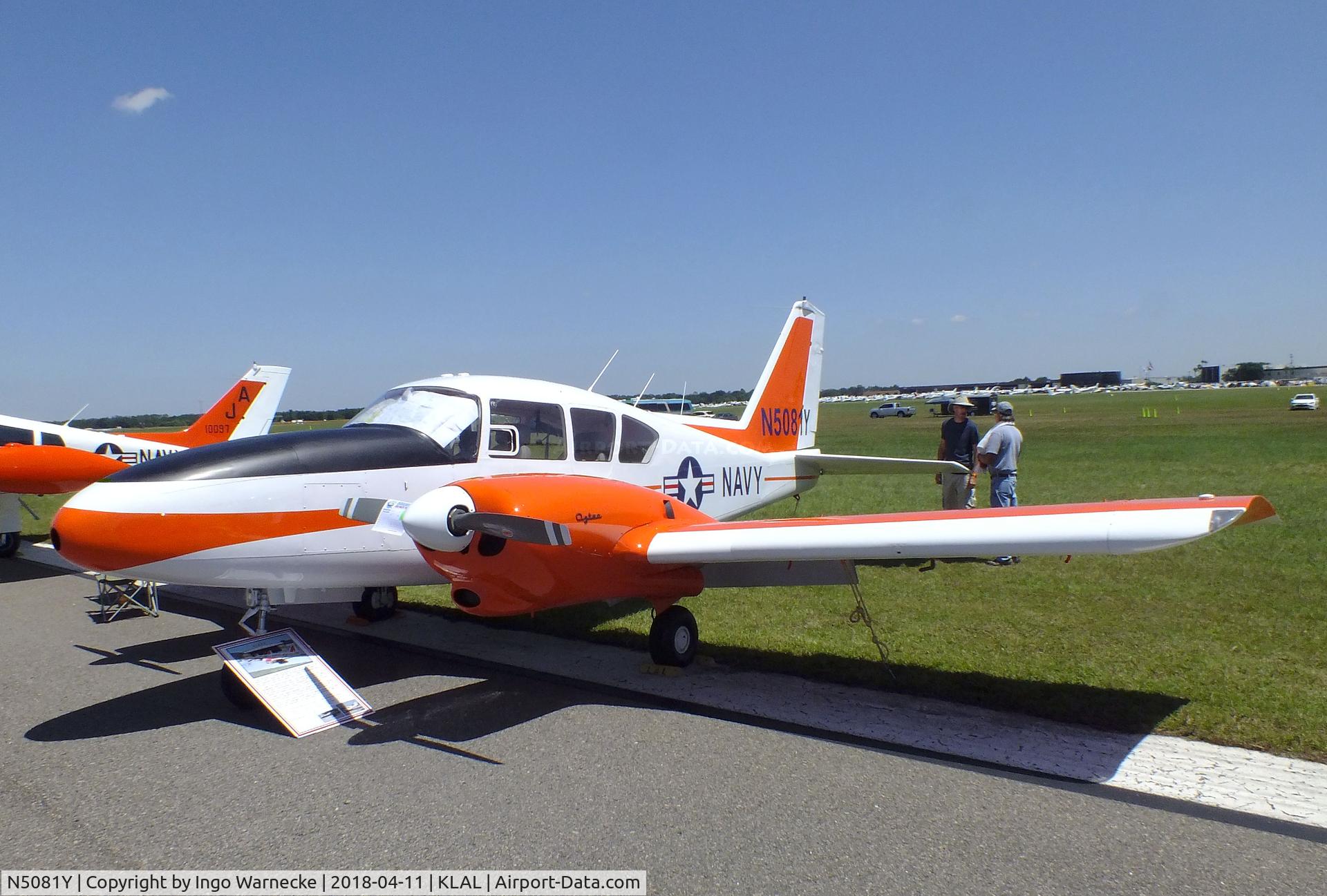 N5081Y, 1962 Piper PA-23-250 C/N 27-2099, Piper PA-23-250 Aztec at 2018 Sun 'n Fun, Lakeland FL
