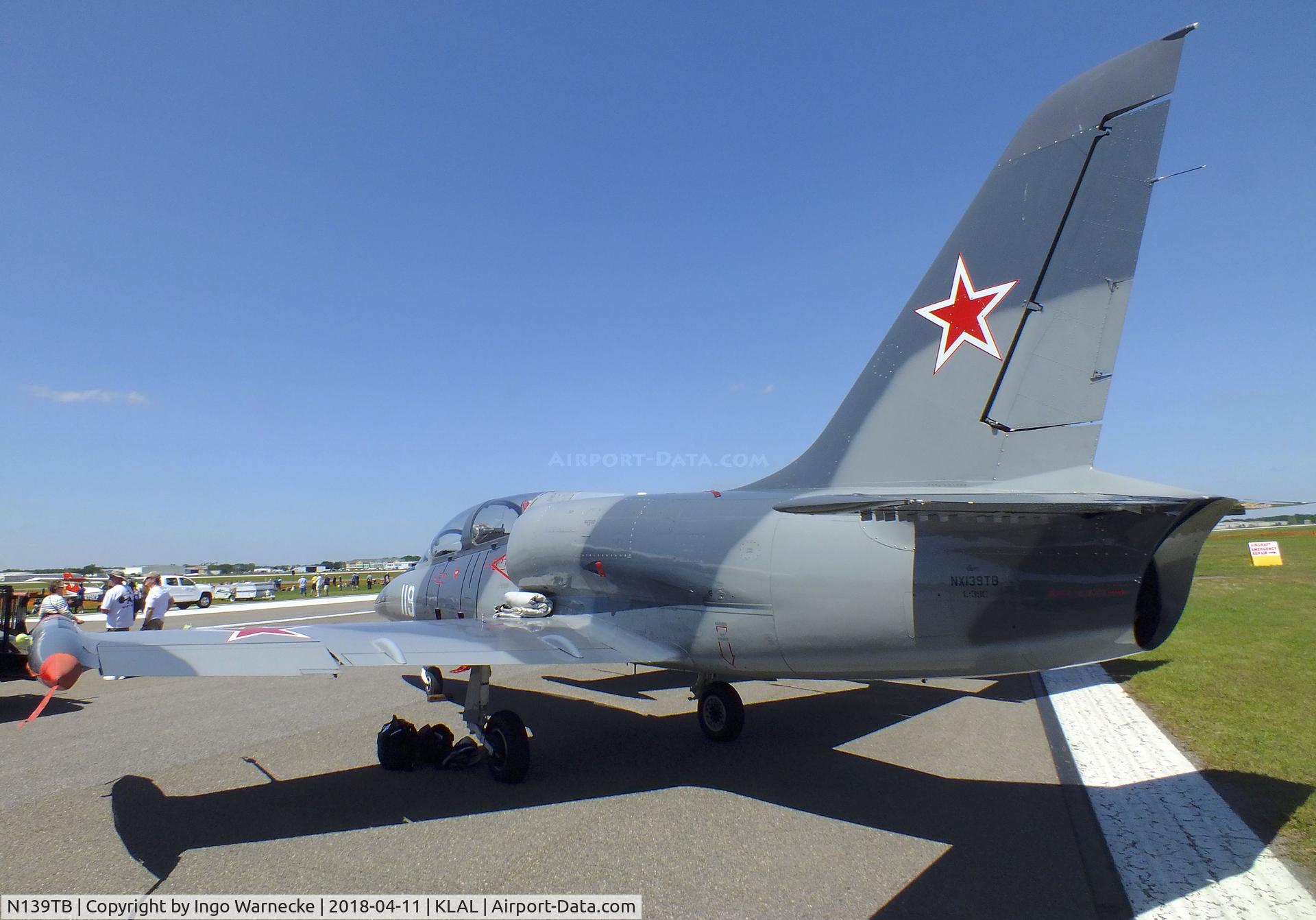 N139TB, 1984 Aero L-39 Albatros C/N 432919, Aero L-39 Albatros at 2018 Sun 'n Fun, Lakeland FL