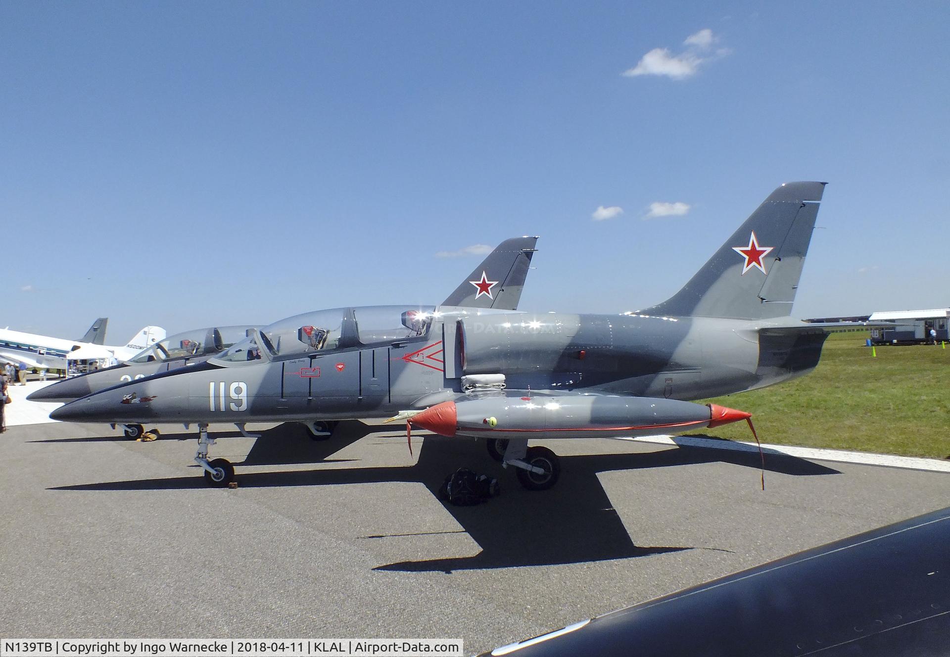 N139TB, 1984 Aero L-39 Albatros C/N 432919, Aero L-39 Albatros at 2018 Sun 'n Fun, Lakeland FL