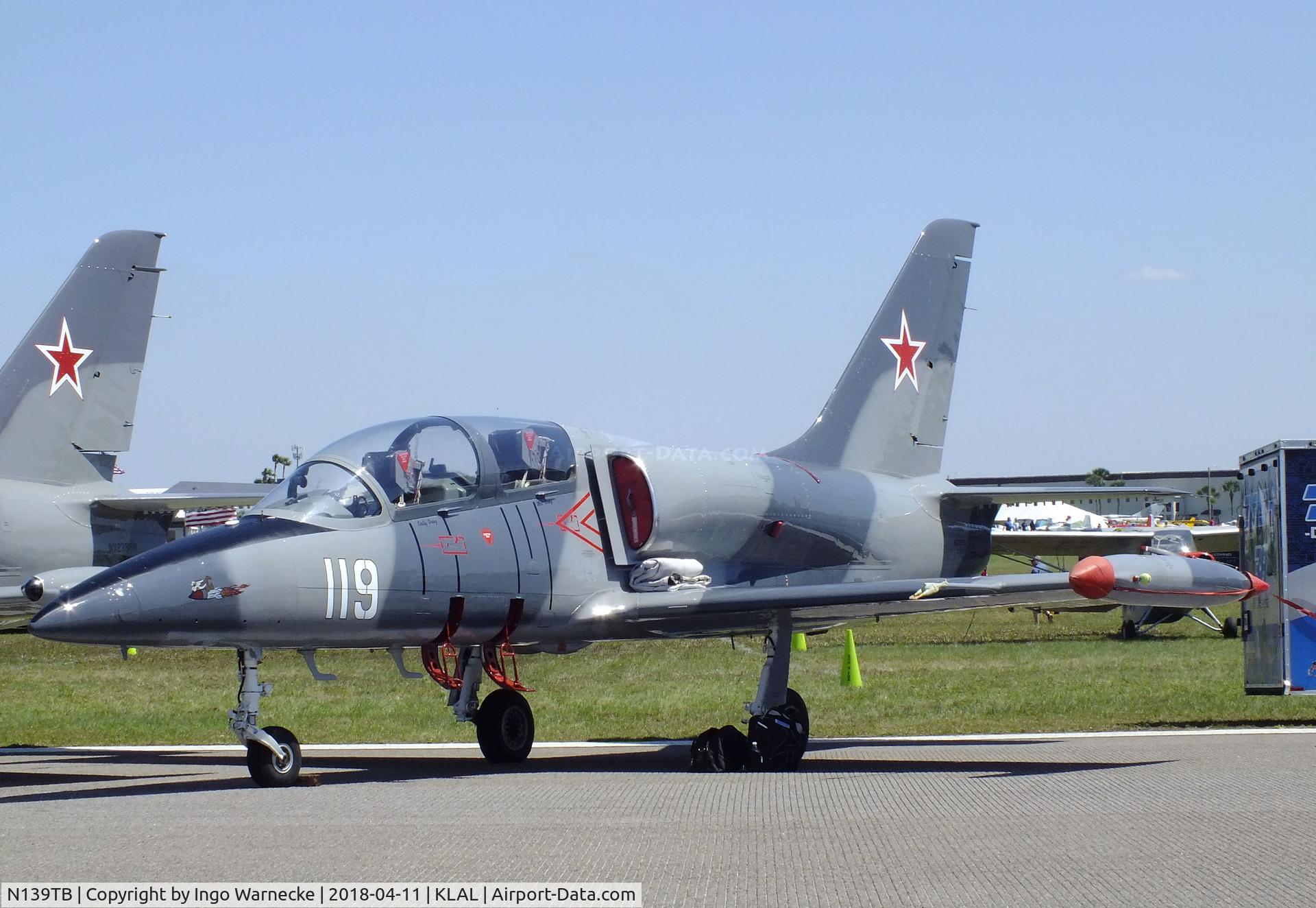 N139TB, 1984 Aero L-39 Albatros C/N 432919, Aero L-39 Albatros at 2018 Sun 'n Fun, Lakeland FL