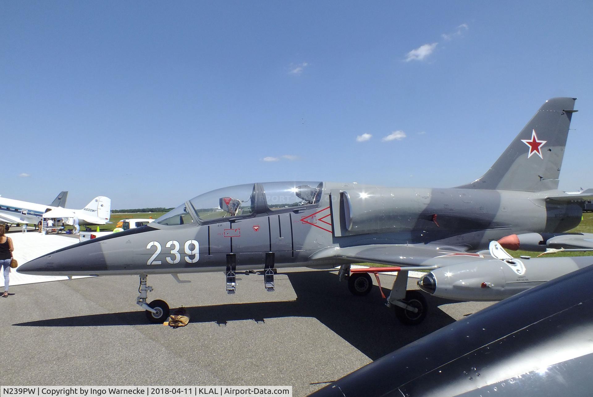N239PW, 1979 Aero L-39C Albatros Albatros C/N 931526, Aero L-39C Albatros at 2018 Sun 'n Fun, Lakeland FL