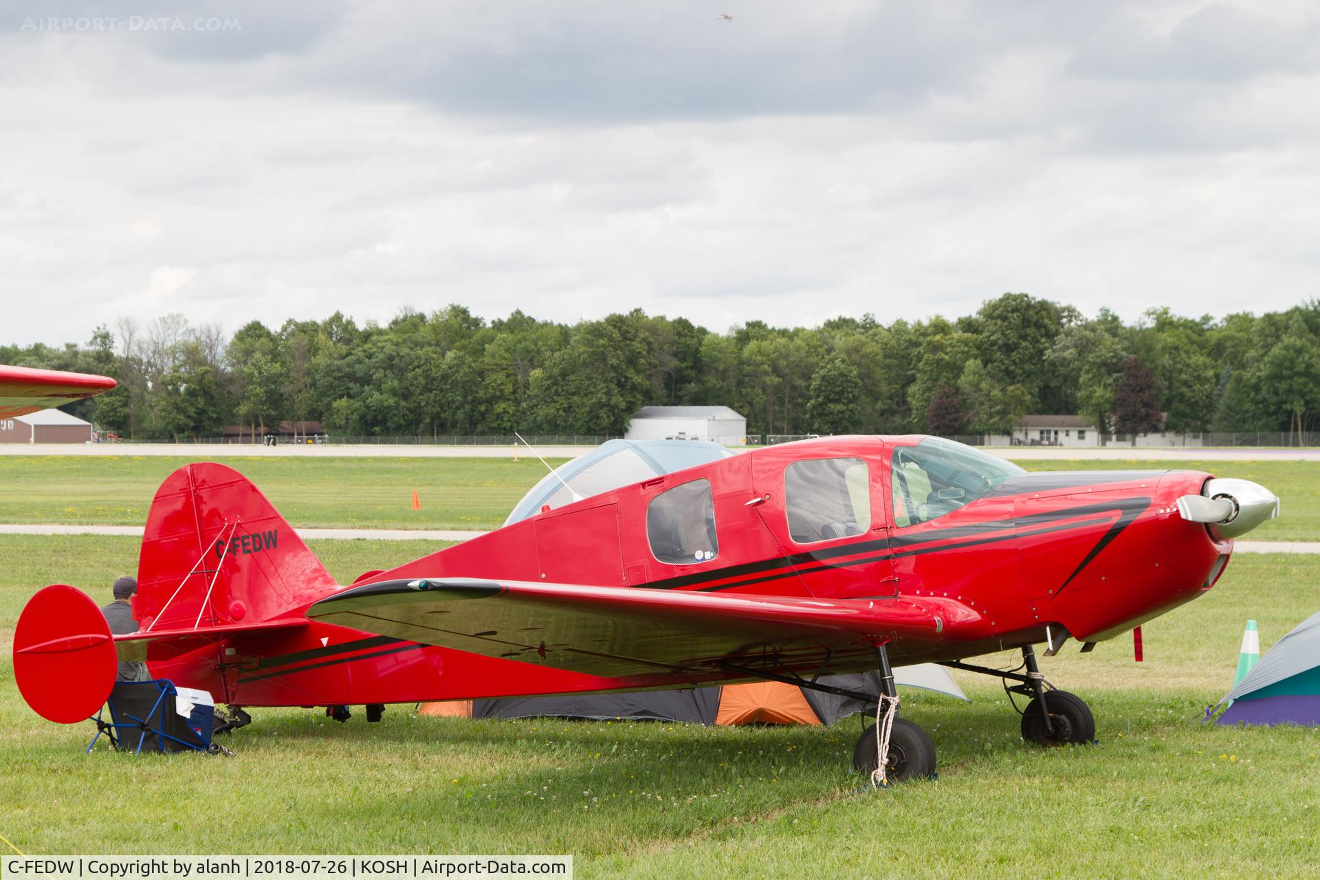 C-FEDW, 1950 Bellanca 14-19 Cruisair Senior C/N 2012, At AirVenture 2018
