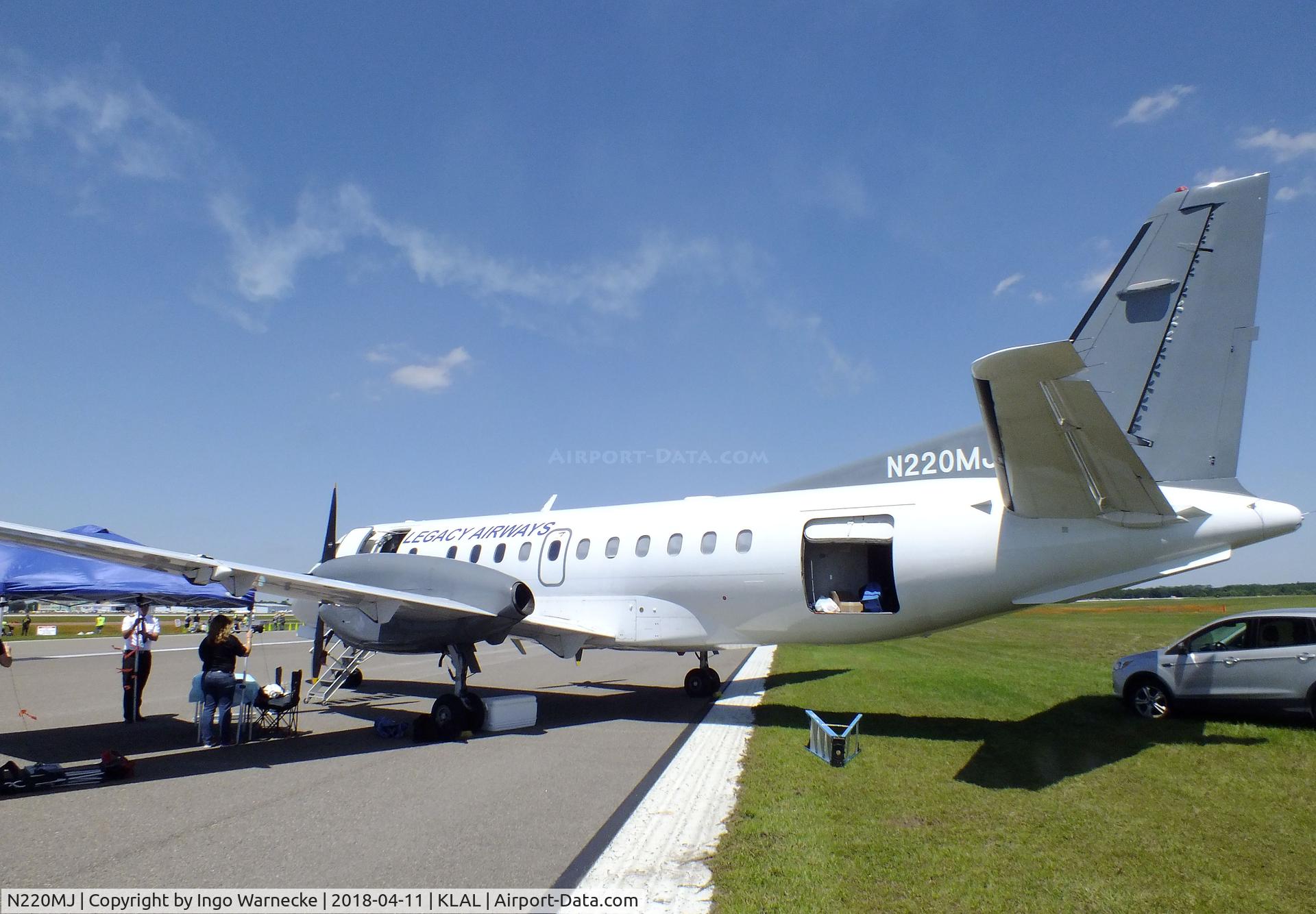 N220MJ, 1990 Saab 340B C/N 340B-220, SAAB 340B of Legacy Airways at 2018 Sun 'n Fun, Lakeland FL