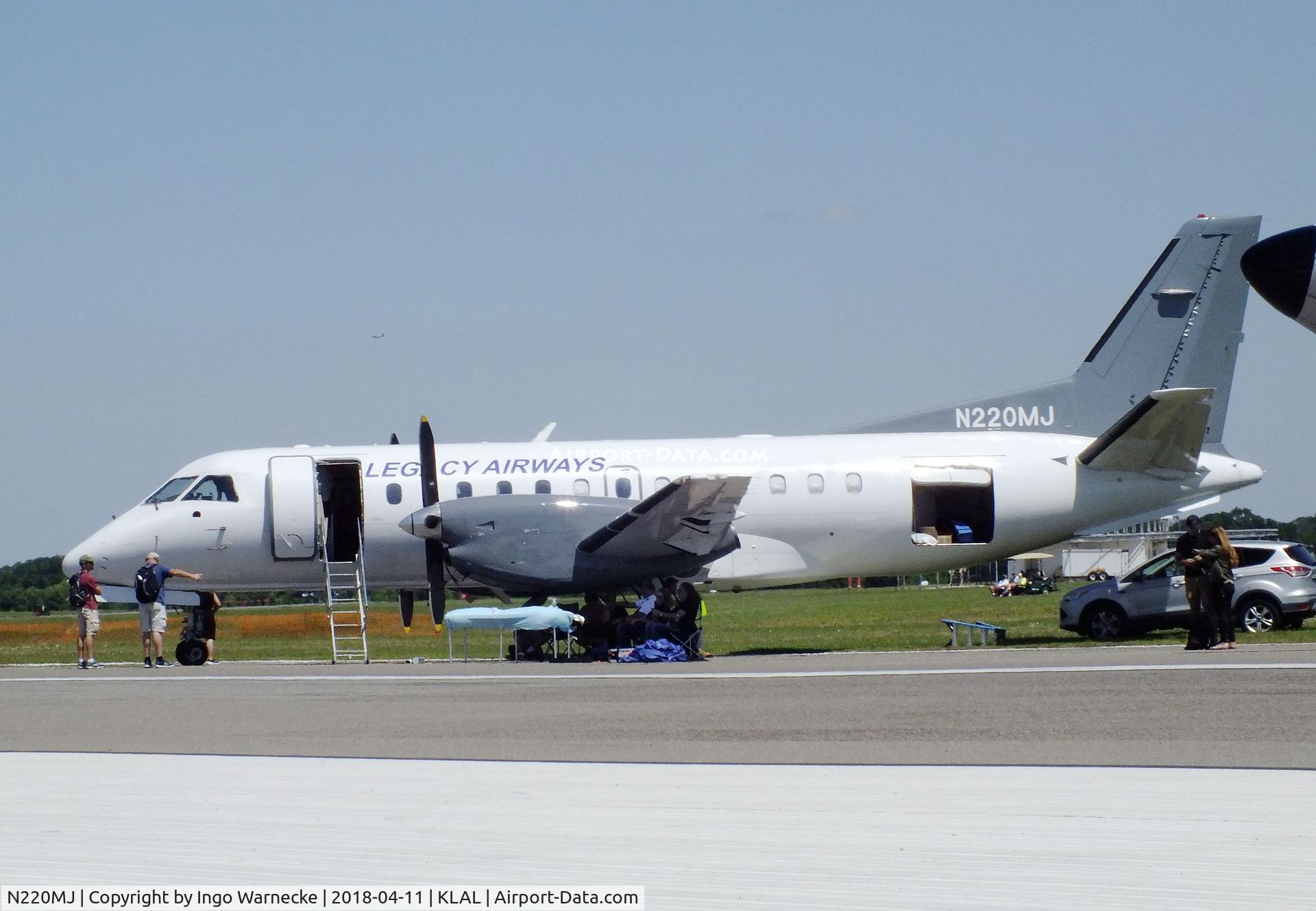 N220MJ, 1990 Saab 340B C/N 340B-220, SAAB 340B of Legacy Airways at 2018 Sun 'n Fun, Lakeland FL