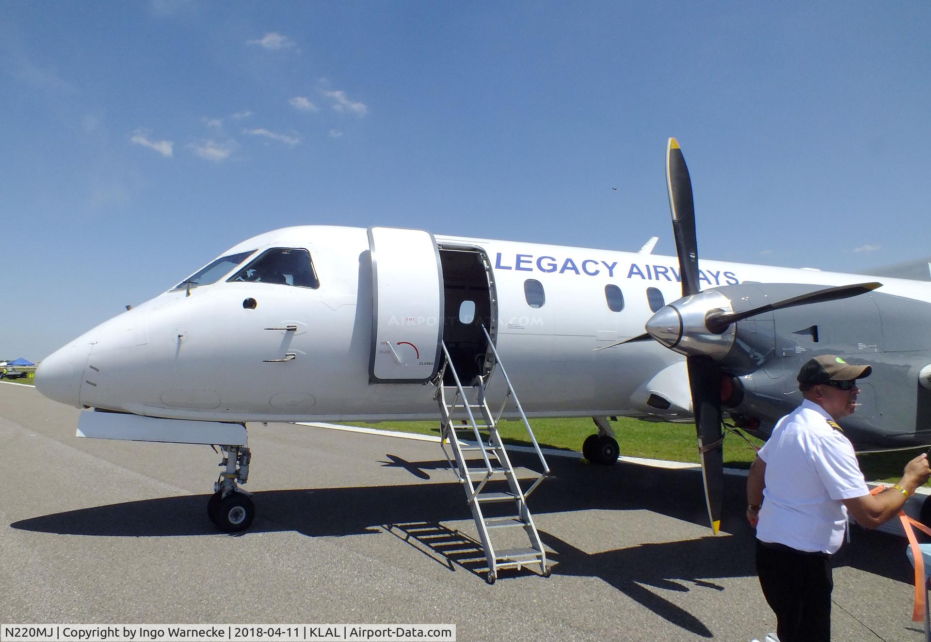 N220MJ, 1990 Saab 340B C/N 340B-220, SAAB 340B of Legacy Airways at 2018 Sun 'n Fun, Lakeland FL