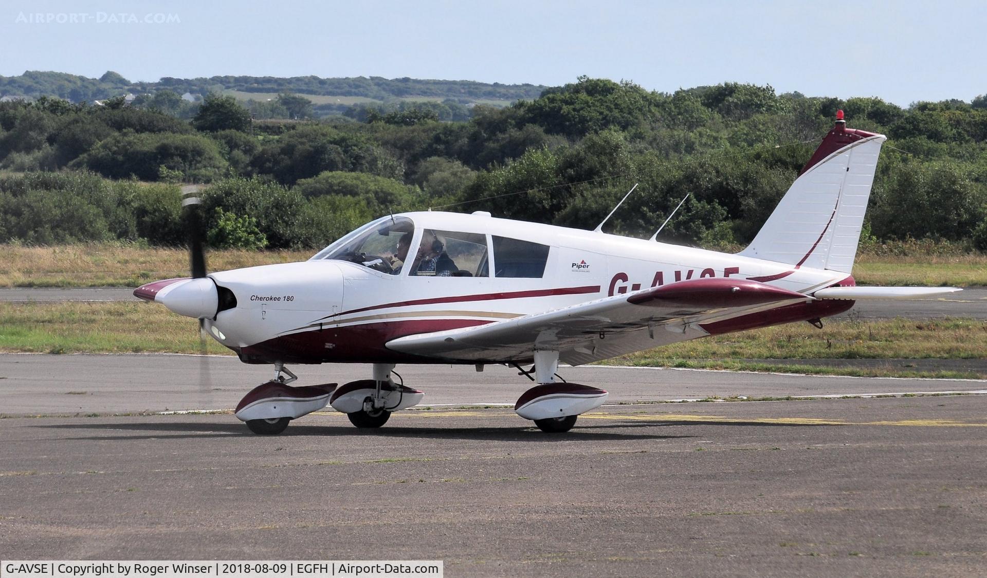 G-AVSE, 1967 Piper PA-28-180 Cherokee C/N 28-4196, Visiting Cherokee 180.