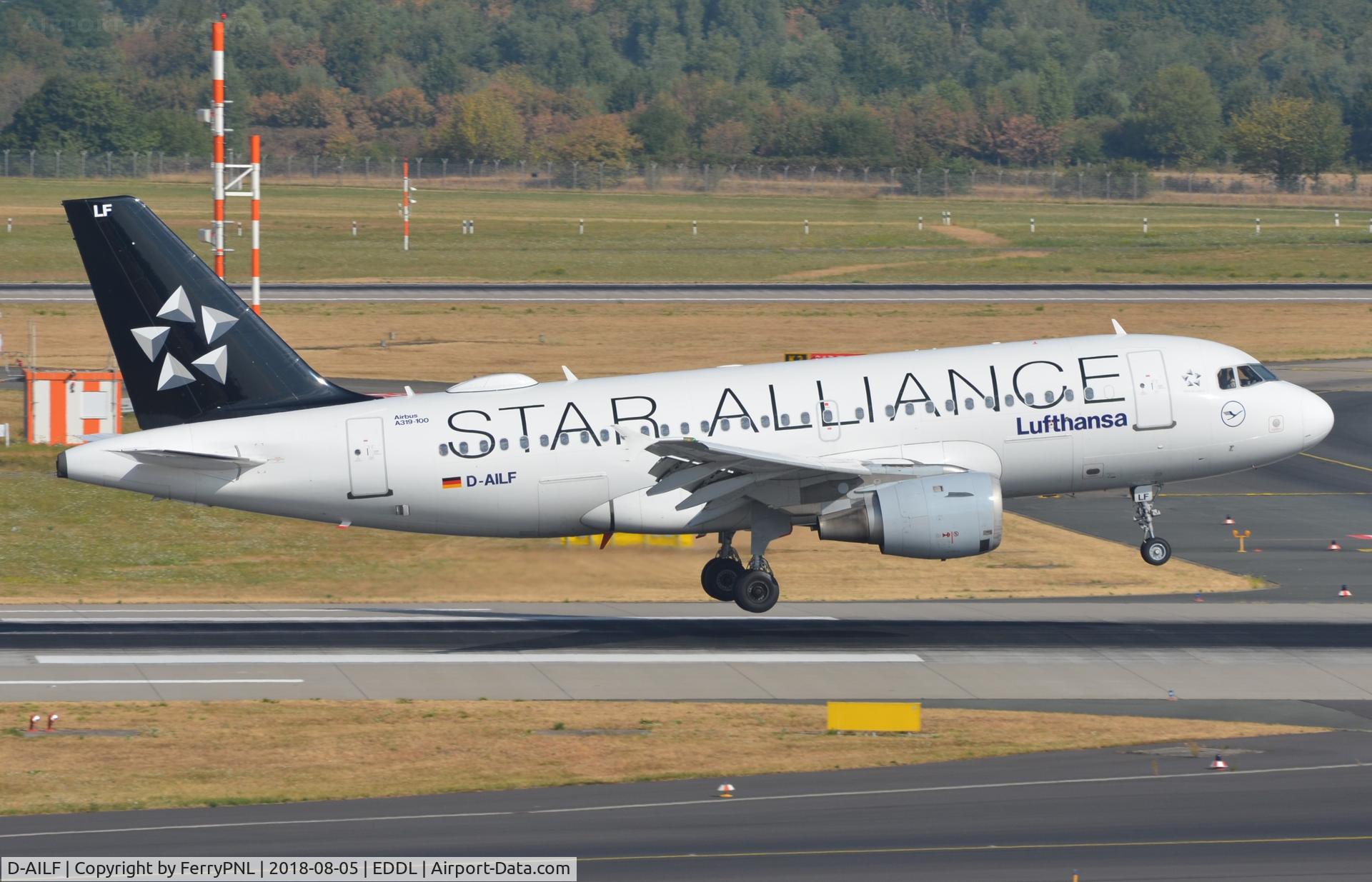 D-AILF, 1996 Airbus A319-114 C/N 636, LH A320 in Star Alliance c/s
