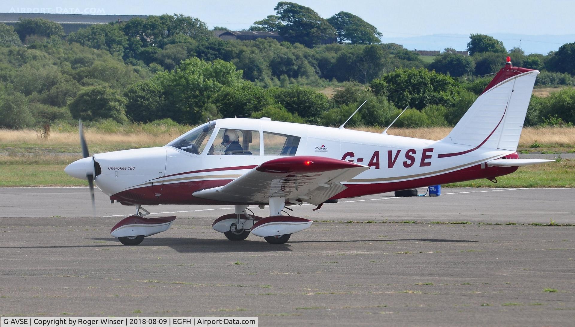 G-AVSE, 1967 Piper PA-28-180 Cherokee C/N 28-4196, Visiting Cherokee 180.