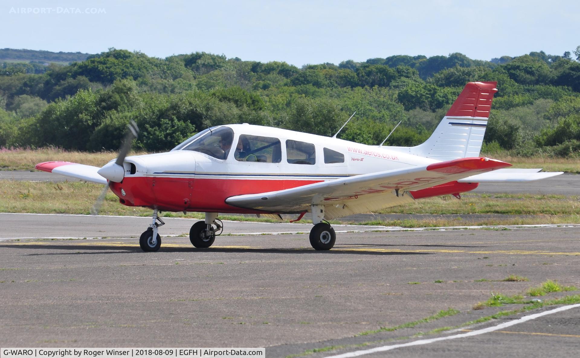 G-WARO, 1997 Piper PA-28-161 Cherokee Warrior III C/N 28-42015, Visiting Warrior III.