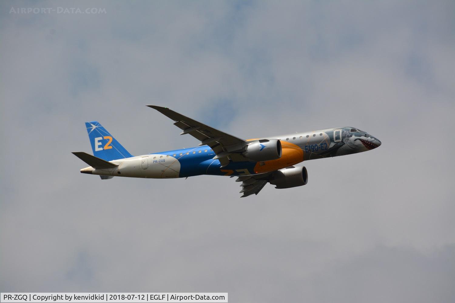 PR-ZGQ, 2017 Embraer 190 E2 STD (ERJ-190-300STD) C/N 19020004, Validating for FIA 2018.