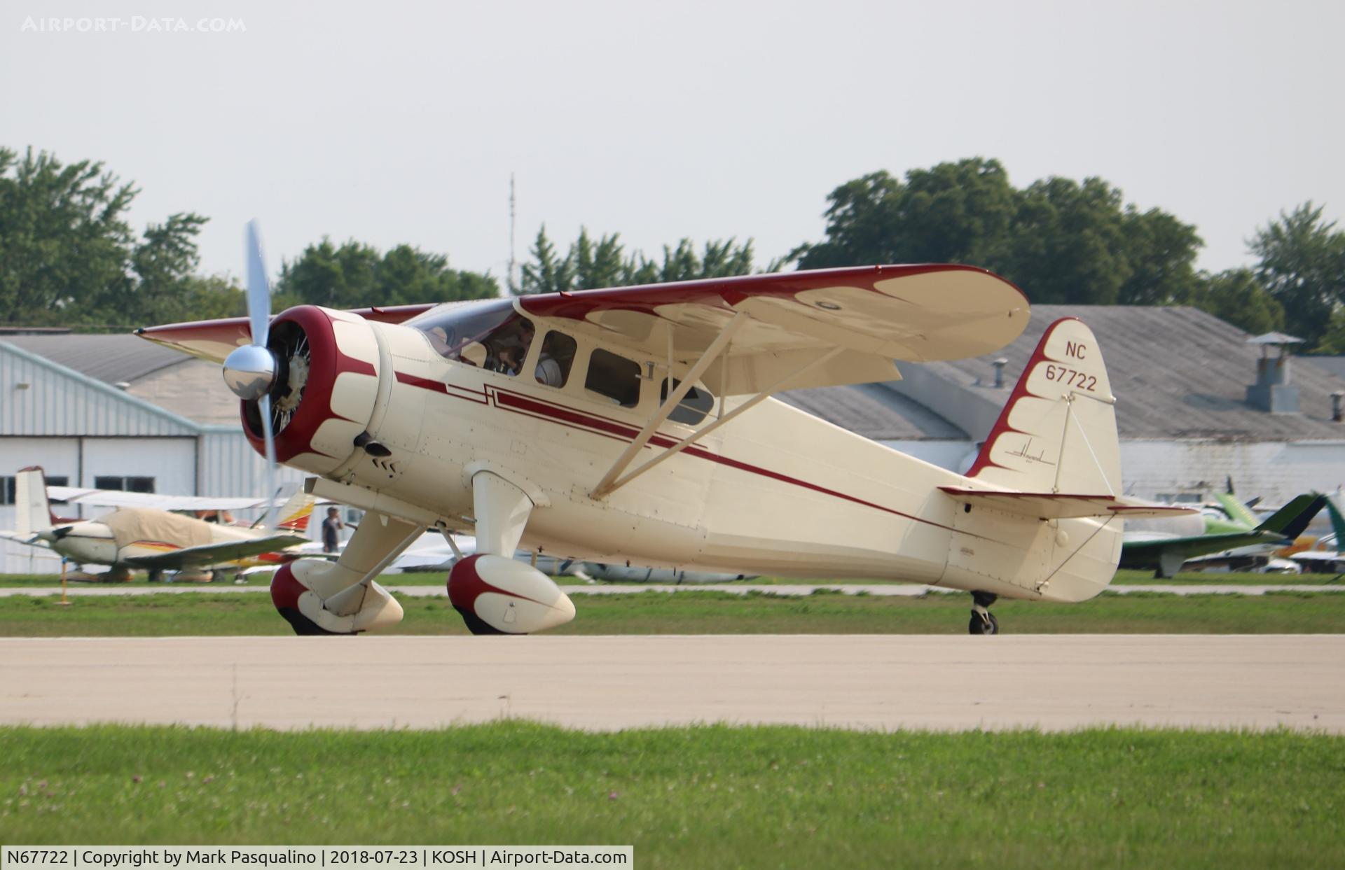 N67722, 1942 Howard Aircraft DGA-15P C/N 560, Howard DGA-15P
