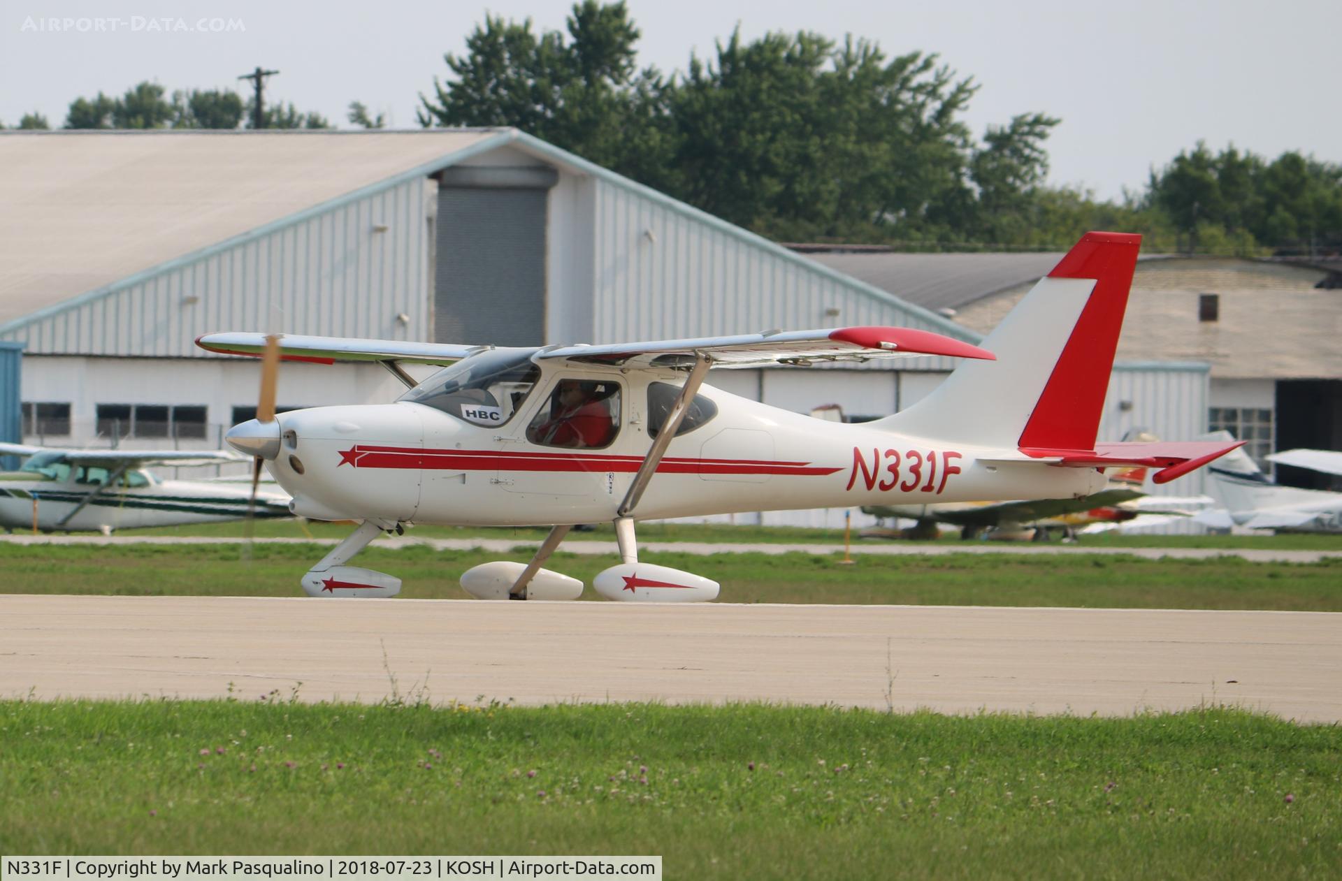 N331F, 2001 Stoddard-Hamilton GlaStar C/N 5703, Glastar