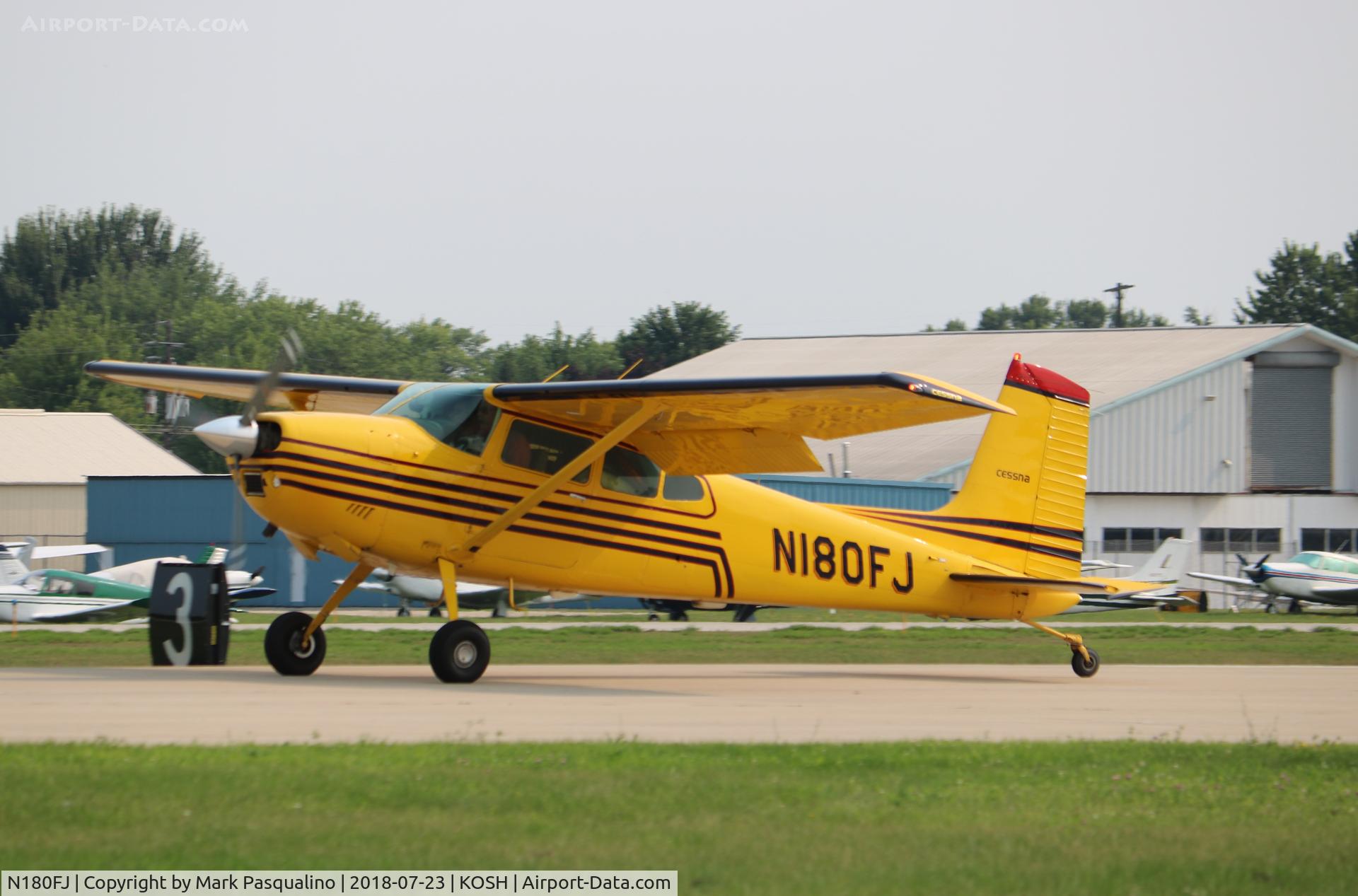 N180FJ, 1977 Cessna 180K Skywagon C/N 18052900, Cessna 180K