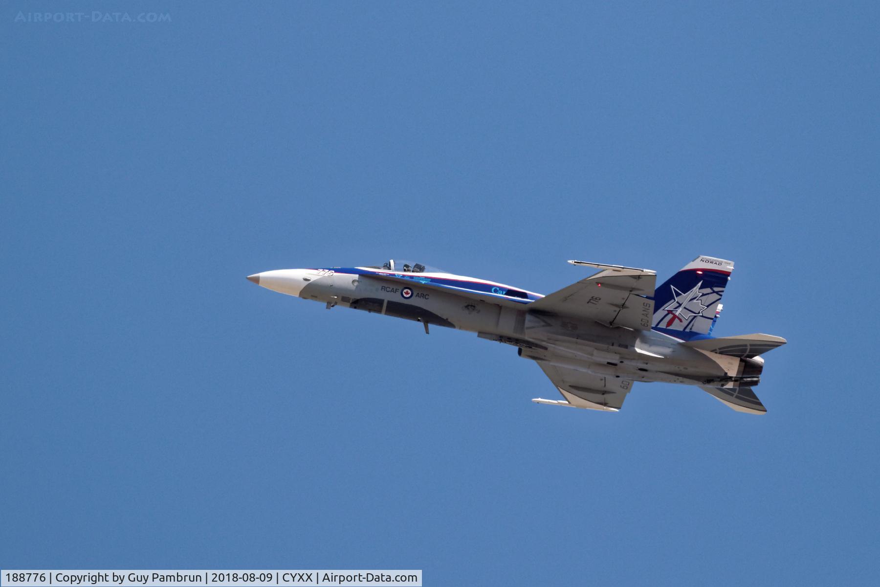 188776, 1987 McDonnell Douglas CF-188A Hornet C/N 0525/A435, In for the Abbotsford airshow