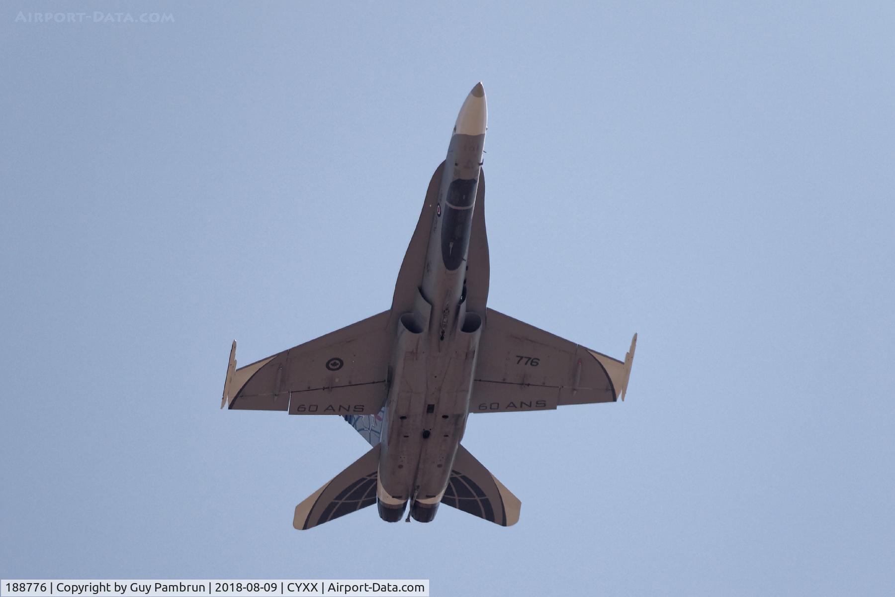 188776, 1987 McDonnell Douglas CF-188A Hornet C/N 0525/A435, In for the Abbotsford airshow