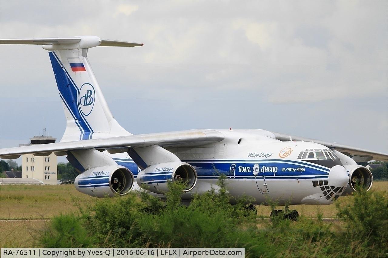 RA-76511, 2012 Ilyushin Il-76TD-90VD C/N 2123422750, Ilyushin Il-76TD-90VD, Parked at Châteauroux-Centre Airport(LFLX-CHR)