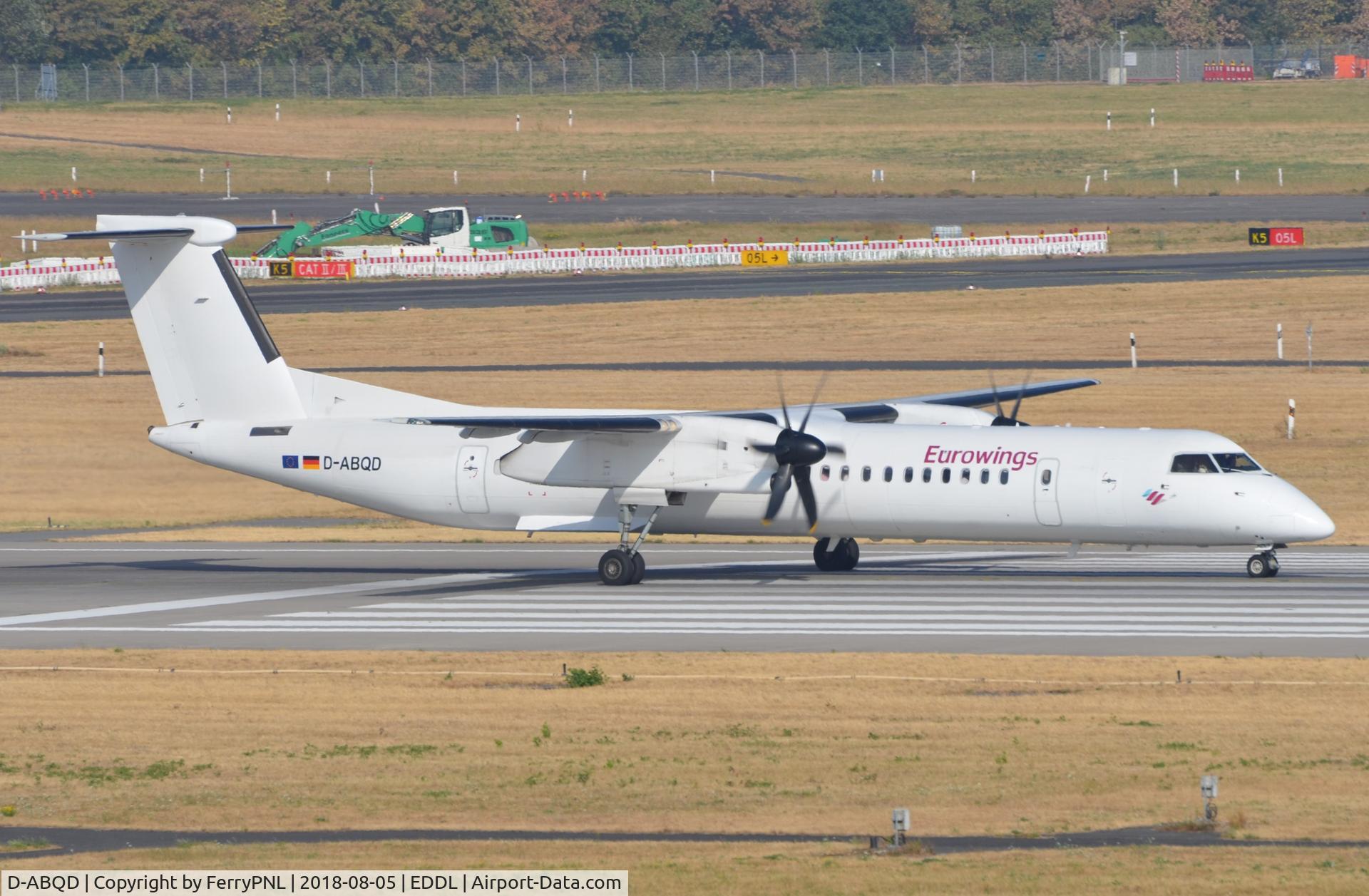 D-ABQD, 2009 De Havilland Canada DHC-8-402Q Dash 8 C/N 4234, Eurowings DHC8