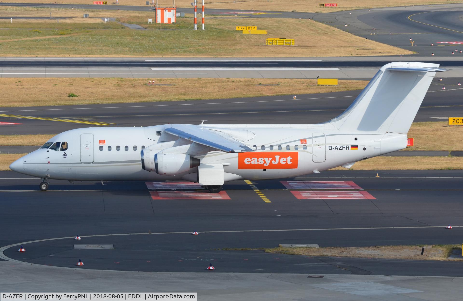 D-AZFR, 1988 British Aerospace BAe.146-200 C/N E2108, Easyjet operating this WDL BAe146