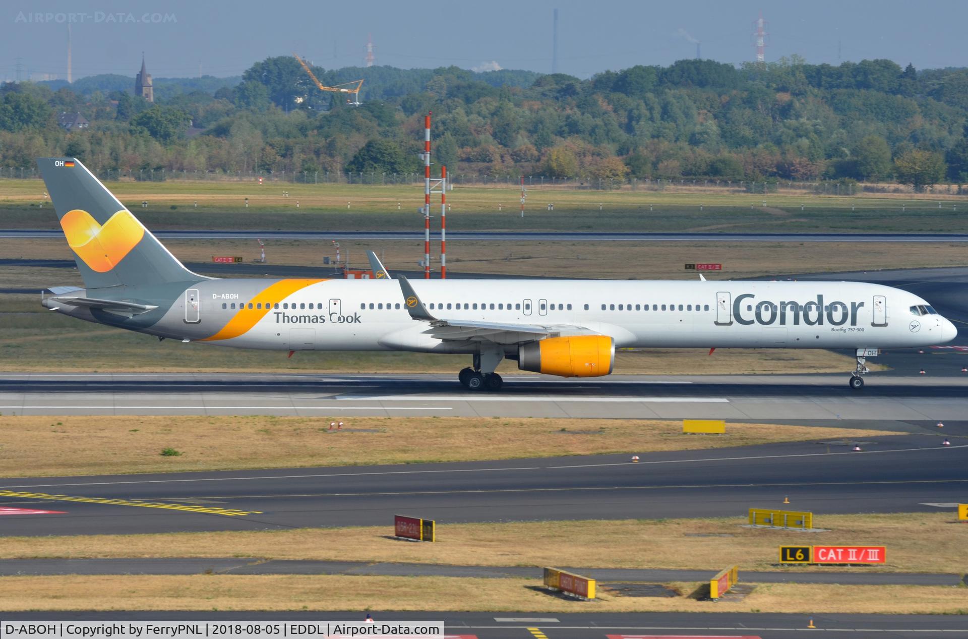D-ABOH, 1999 Boeing 757-330 C/N 30030, Condor B753 on the runway