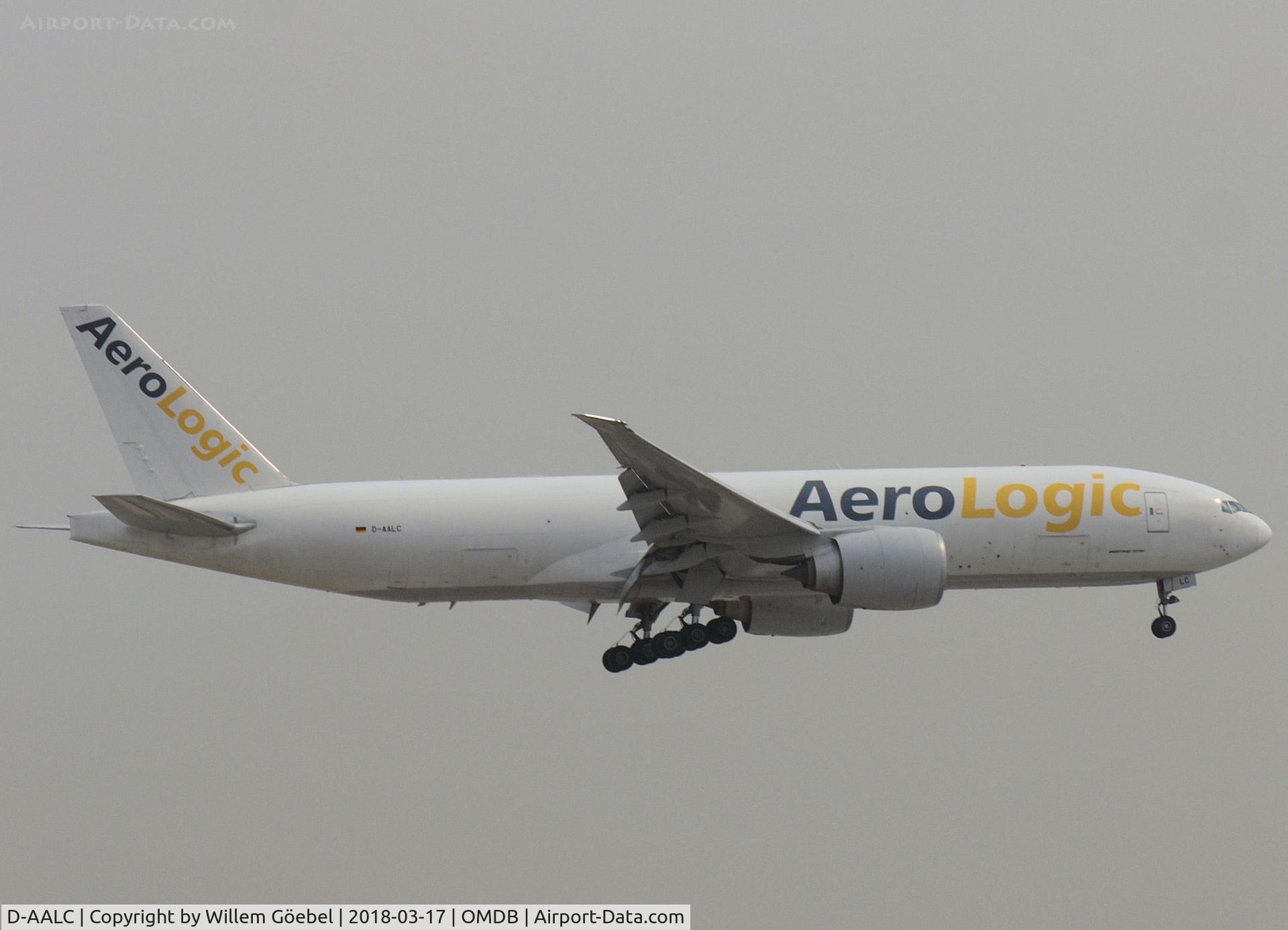 D-AALC, 2009 Boeing 777-FZN C/N 36003, Landing on DUBAI INTERNATIONAL Airport