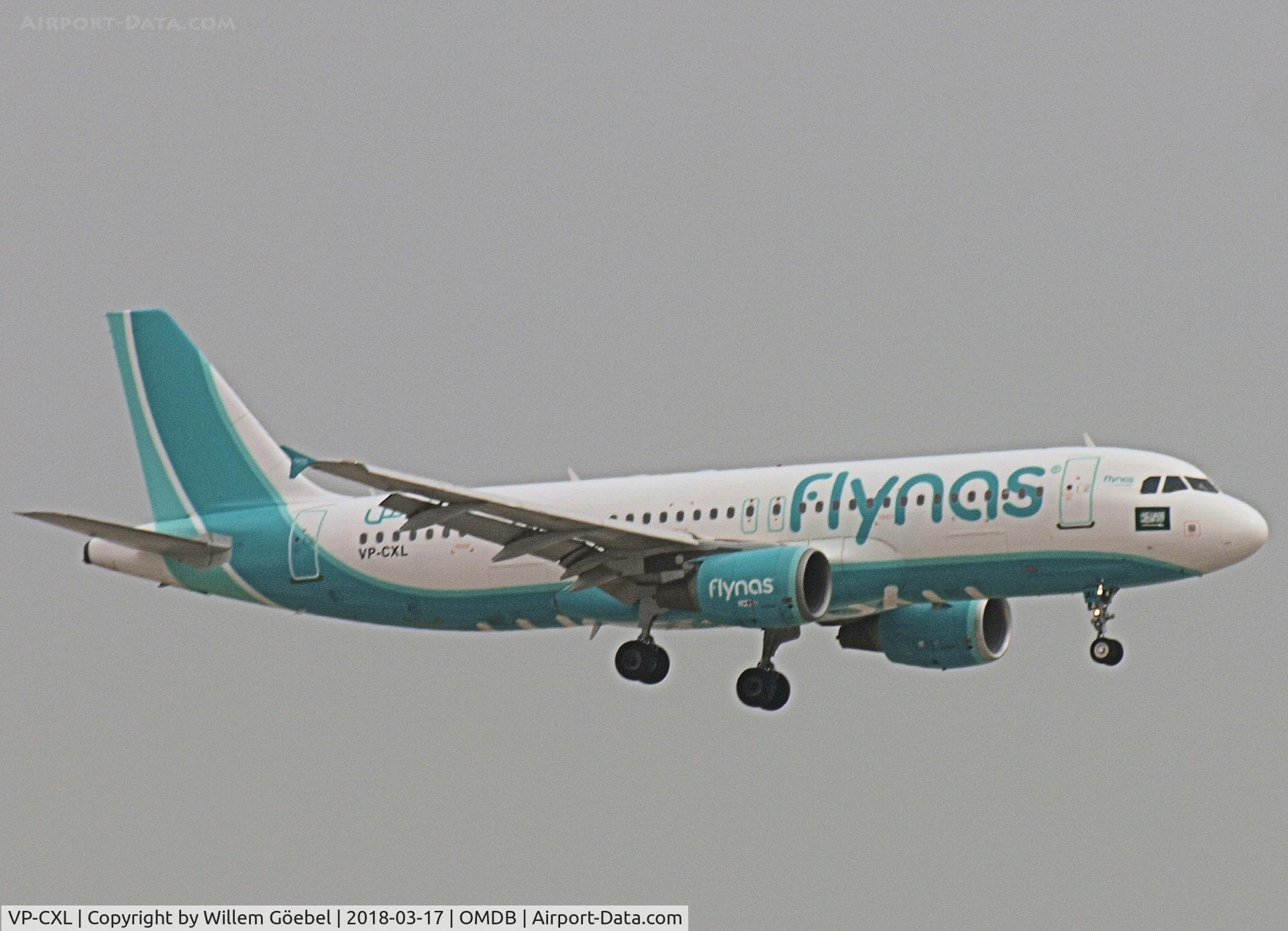 VP-CXL, 2011 Airbus A320-214 C/N 4735, Landing on DUBAI INTERNATIONAL Airport
