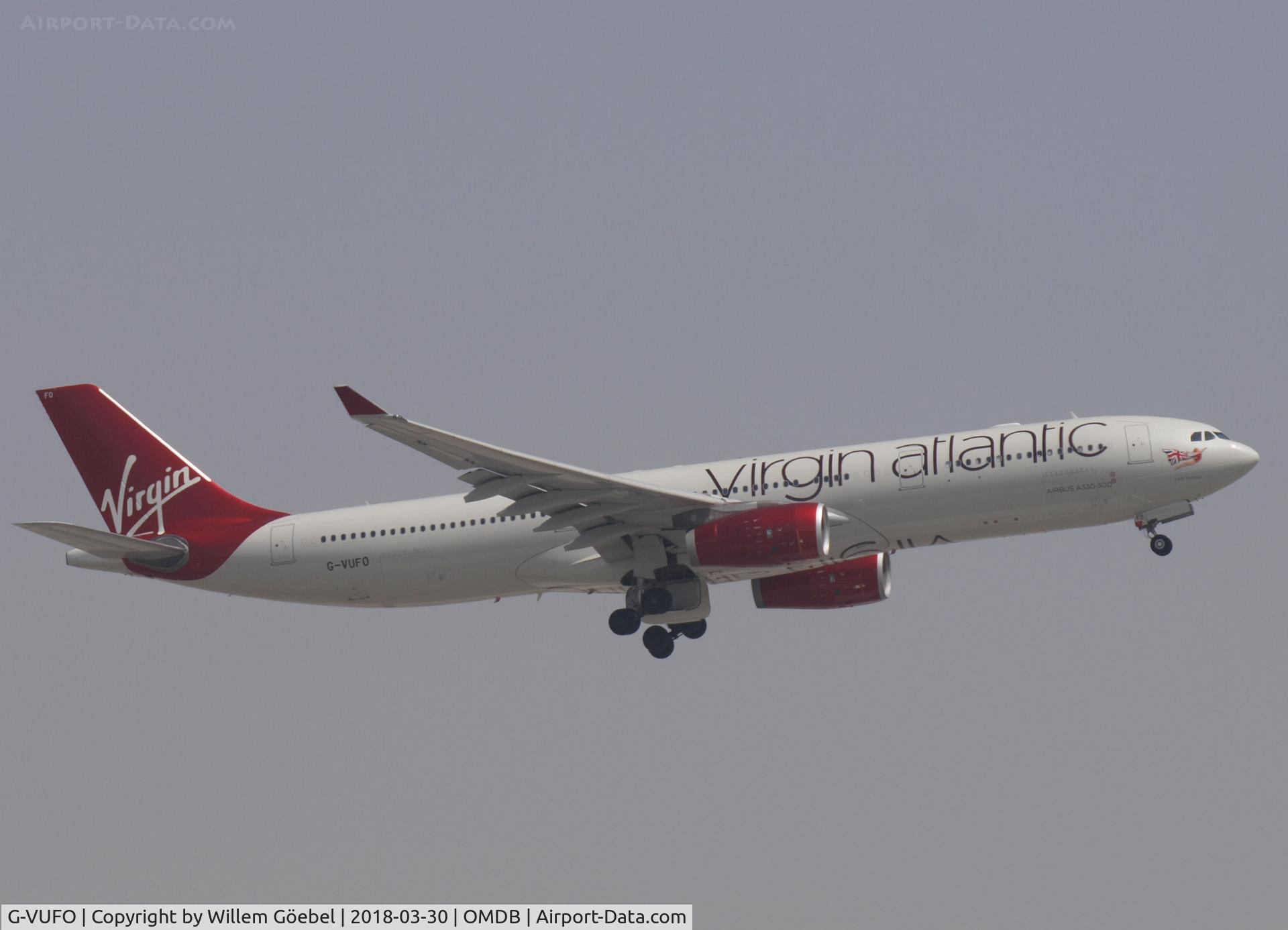 G-VUFO, 2012 Airbus A330-343X C/N 1352, Take off from DUBAI INTERNATIONAL Airport