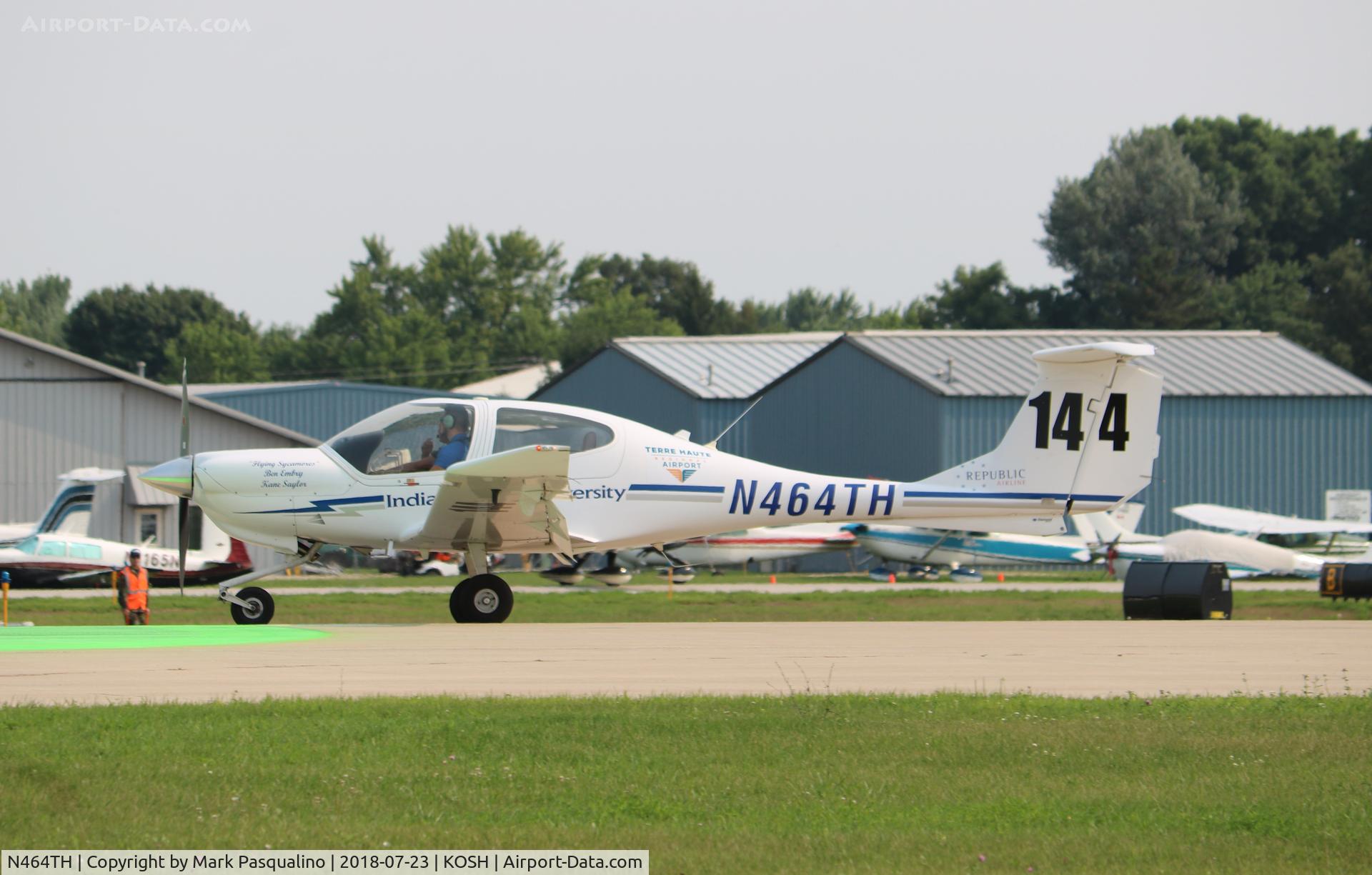 N464TH, 2009 Diamond DA-40 Diamond Star C/N 40.1052, Diamond DA-40