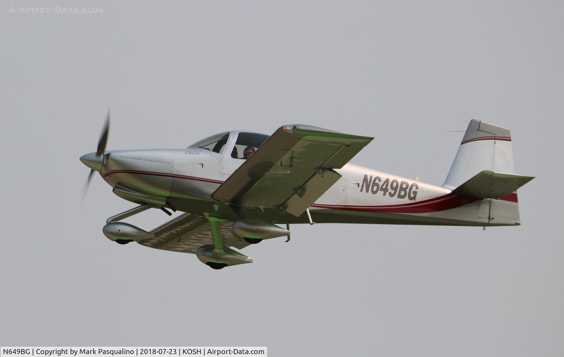 N649BG, Vans RV-10 C/N 40743, Vans RV-10