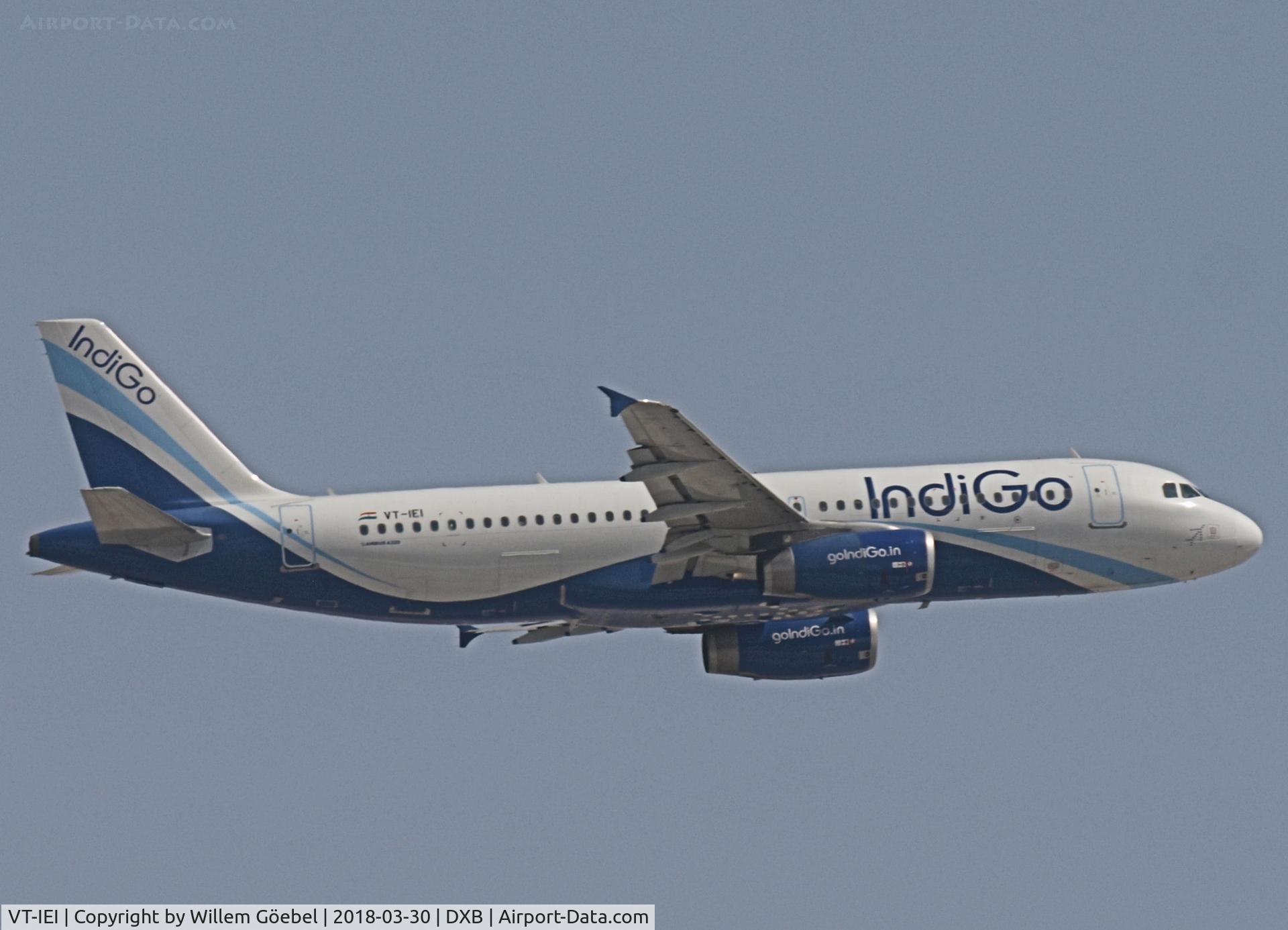 VT-IEI, 2011 Airbus A320-232 C/N 4813, Take off from DUBAI INTERNATIONAL Airport