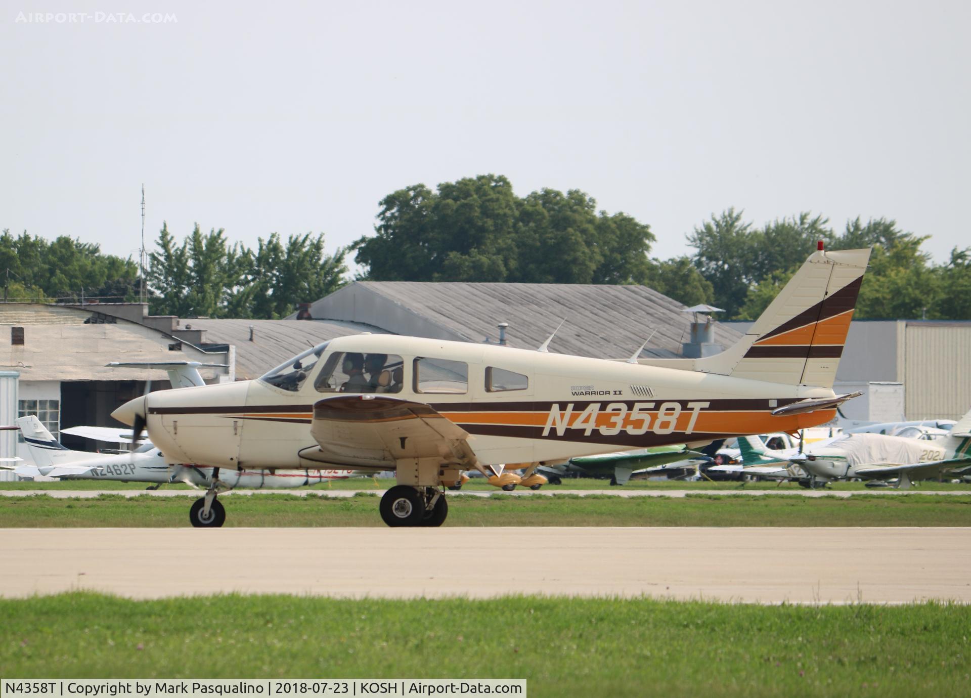 N4358T, 1984 Piper PA-28-161 C/N 28-8416040, Piper PA-28-161