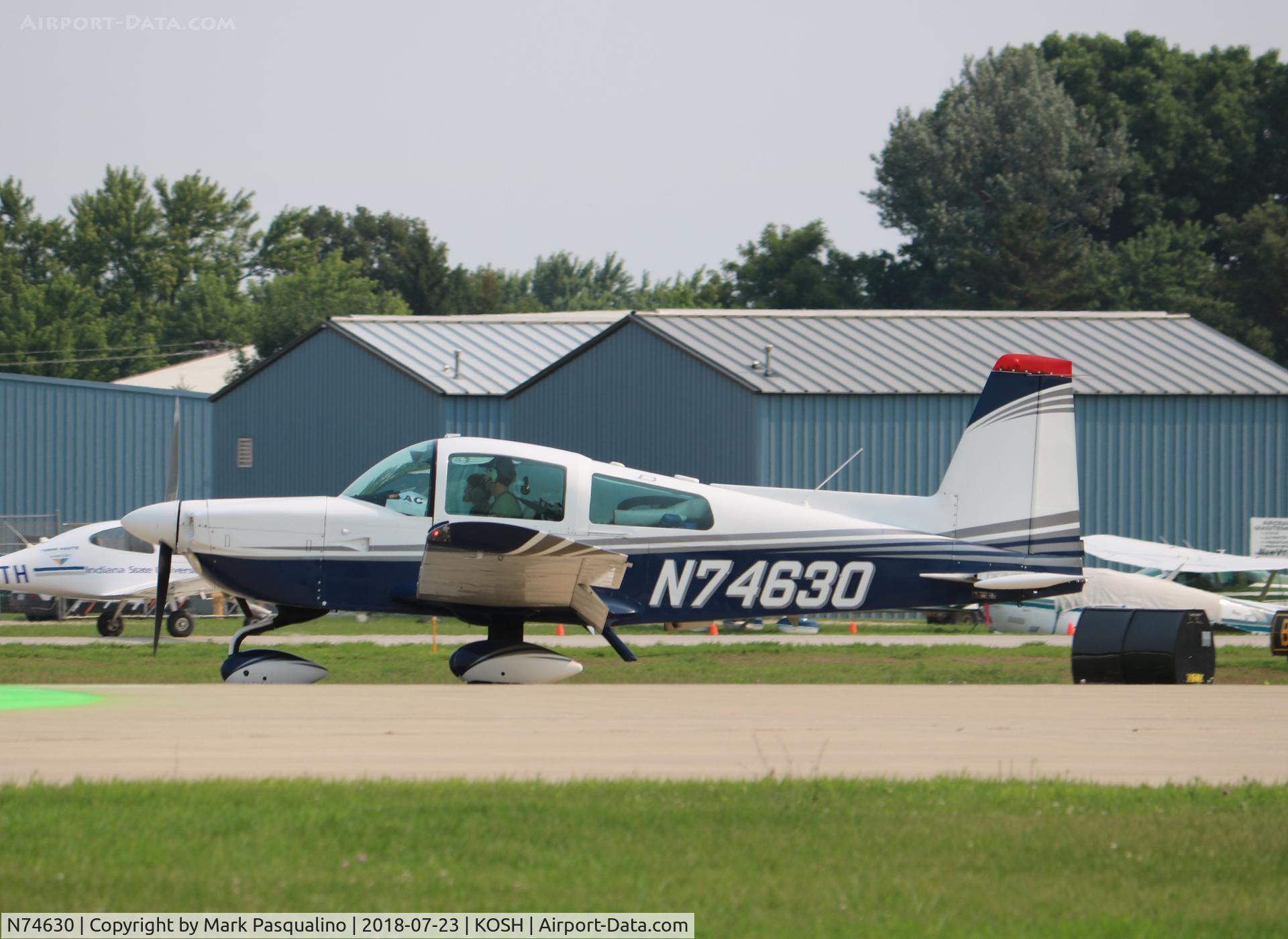 N74630, 1976 Grumman American AA-5B Tiger C/N AA5B-0302, AA-5B
