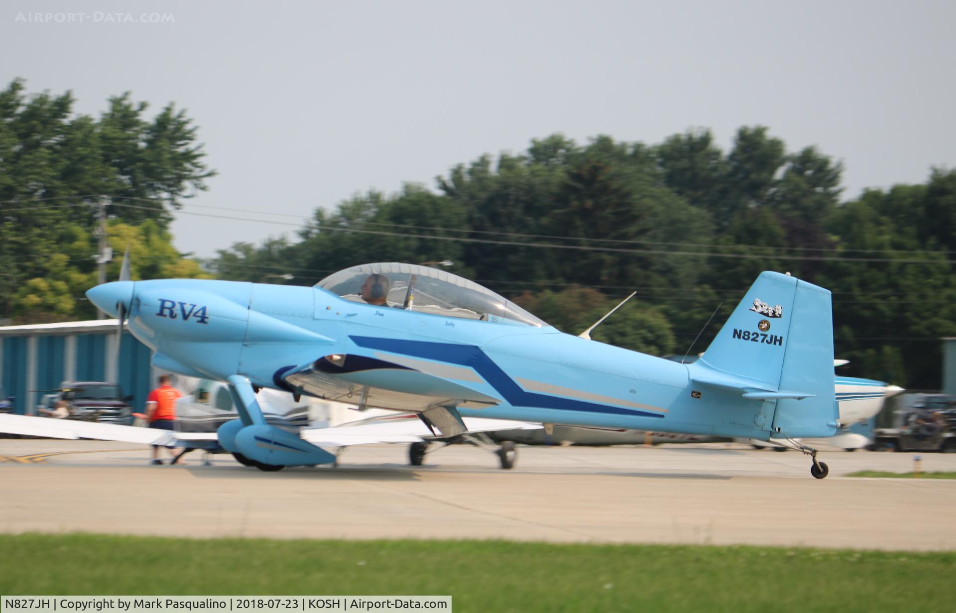 N827JH, 1996 Vans RV-4 C/N 2438, Vans RV-4