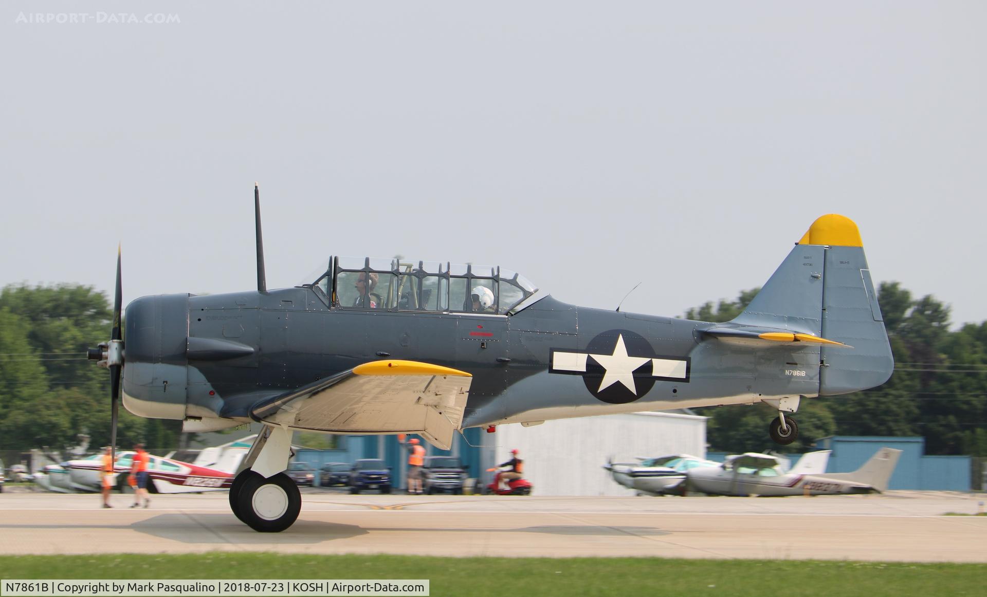 N7861B, 1959 North American SNJ-5 Texan C/N 43736, North American SNJ-5