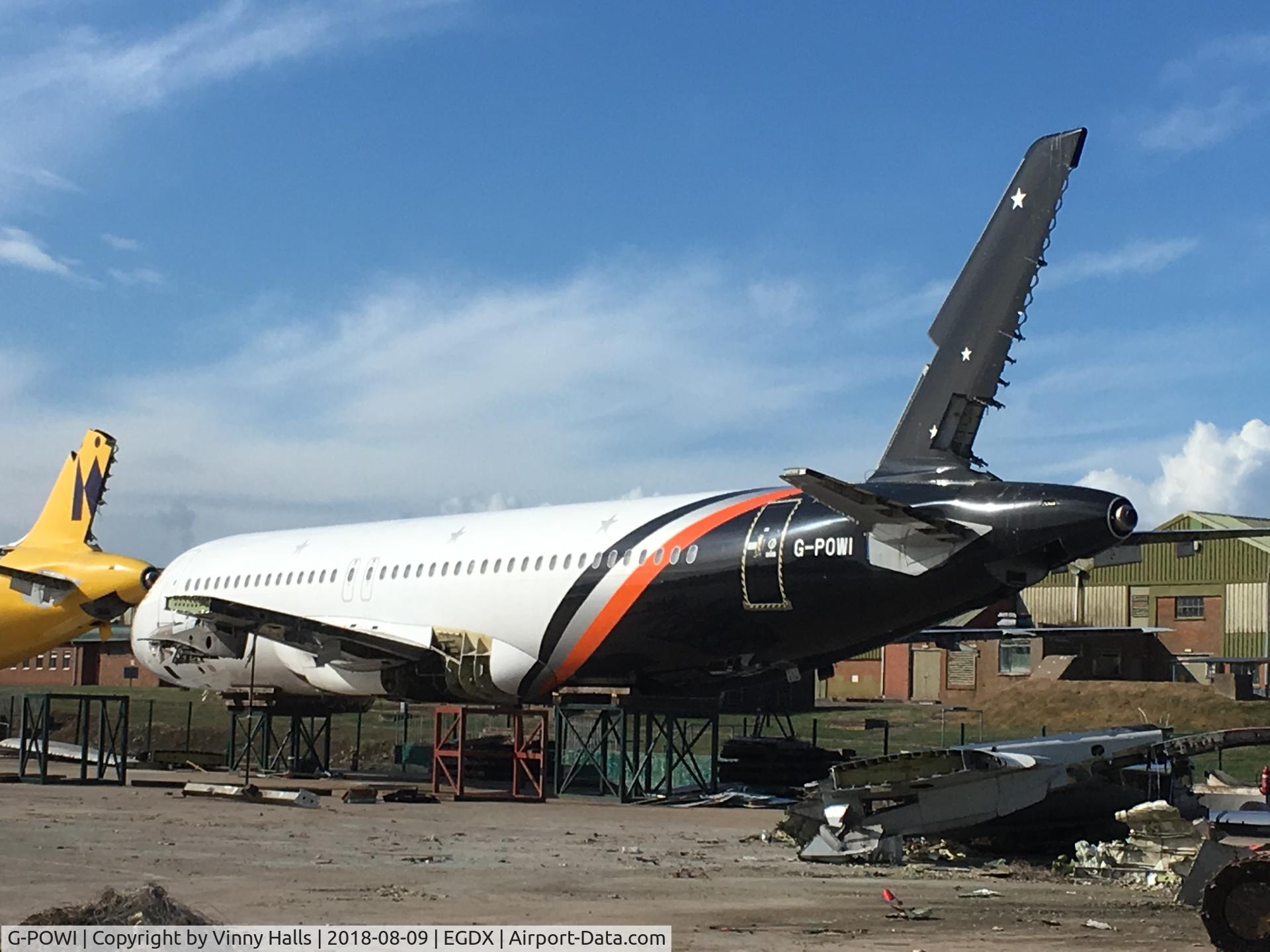 G-POWI, 2006 Airbus A320-233 C/N 2791, end of life