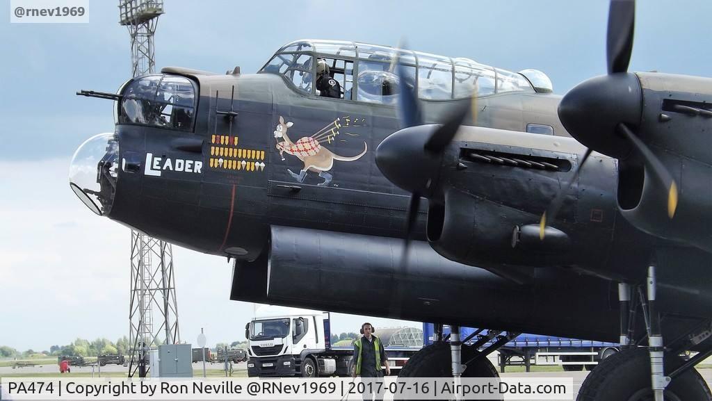PA474, 1945 Avro 683 Lancaster B1 C/N VACH0052/D2973, PA474 City of Lincoln in her new colours