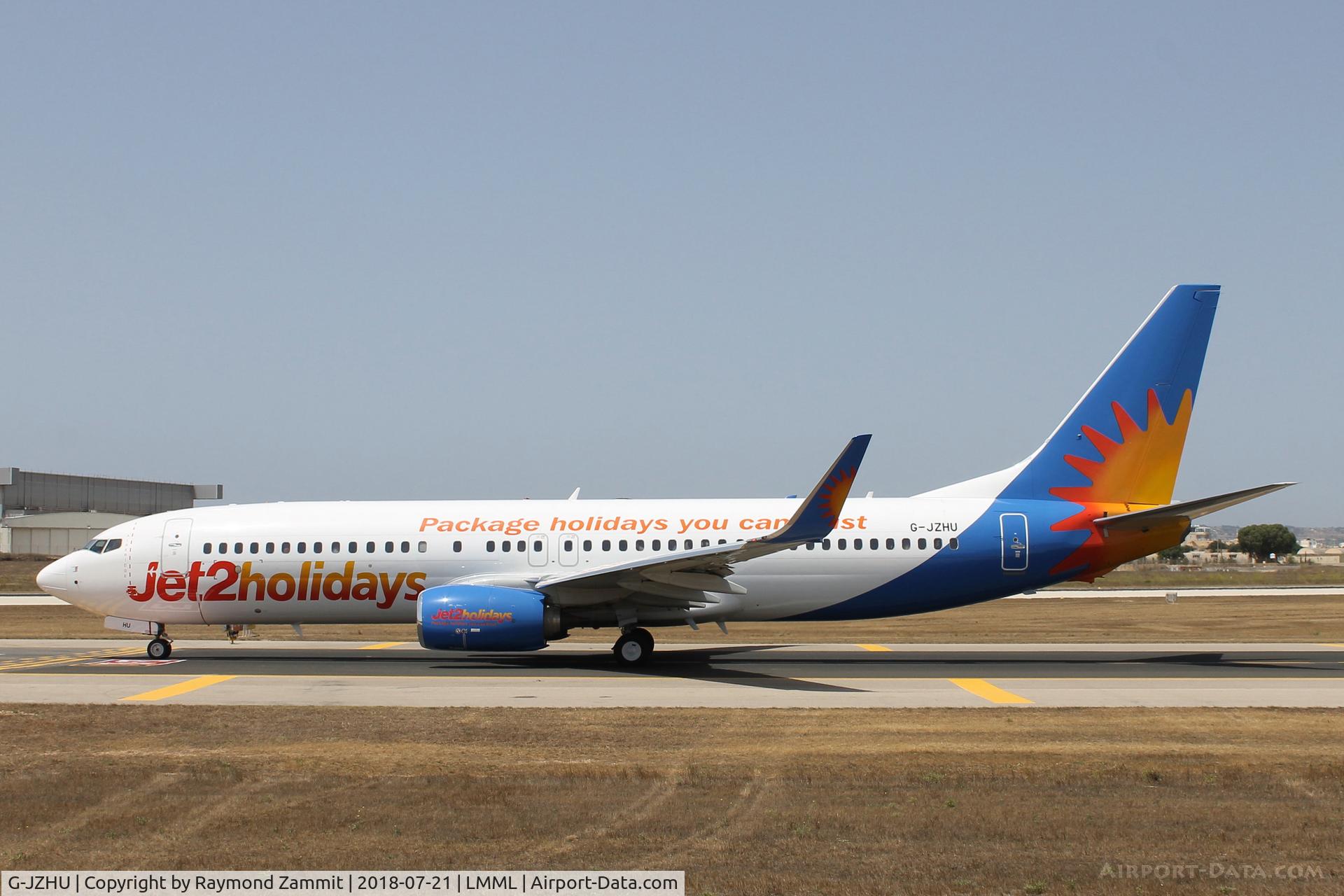 G-JZHU, 2016 Boeing 737-800 C/N 63151, B737-800 G-JZHU Jet2Com